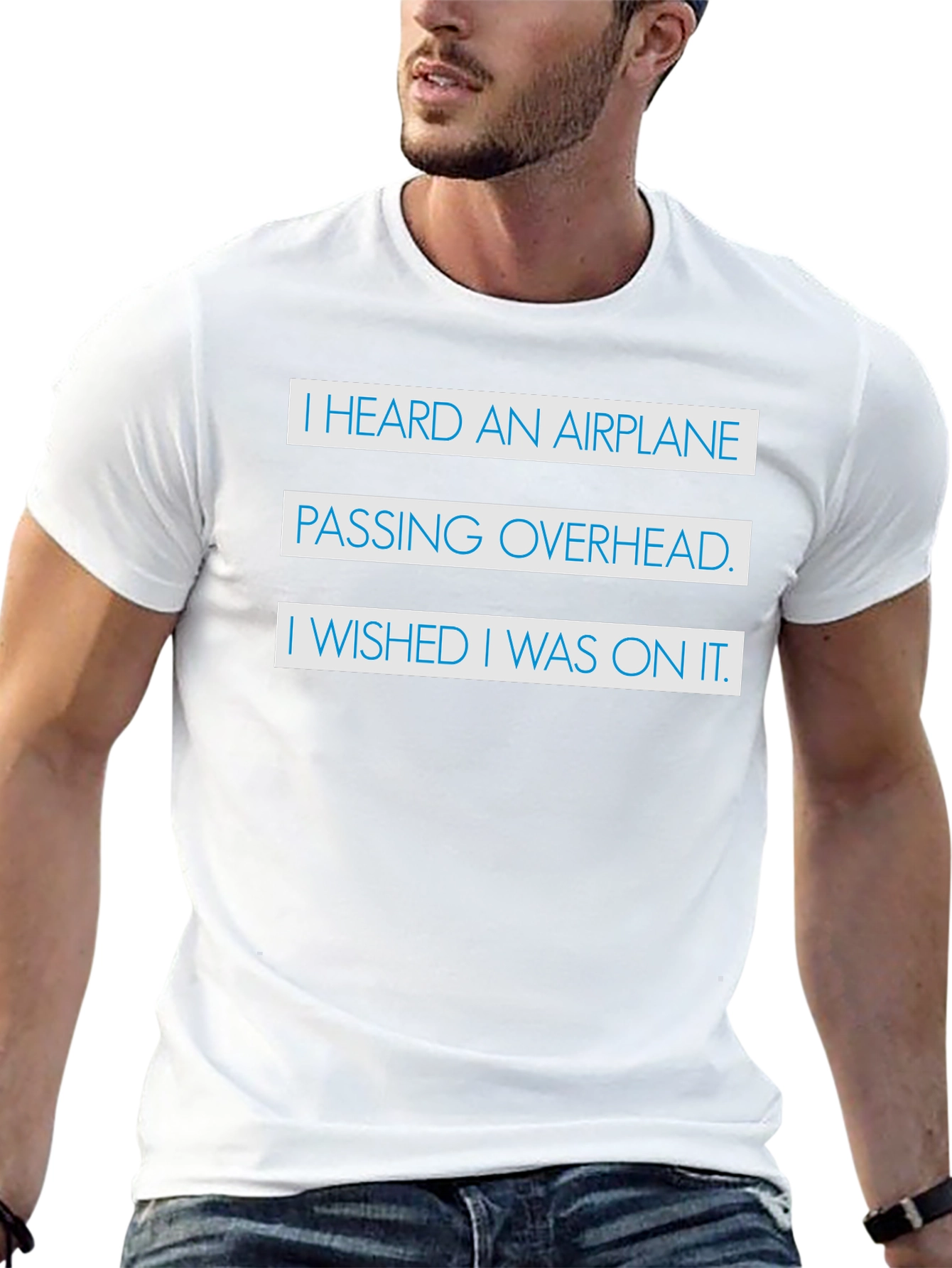 Airplane Wish T-Shirt - Aviation Dreamer Tee