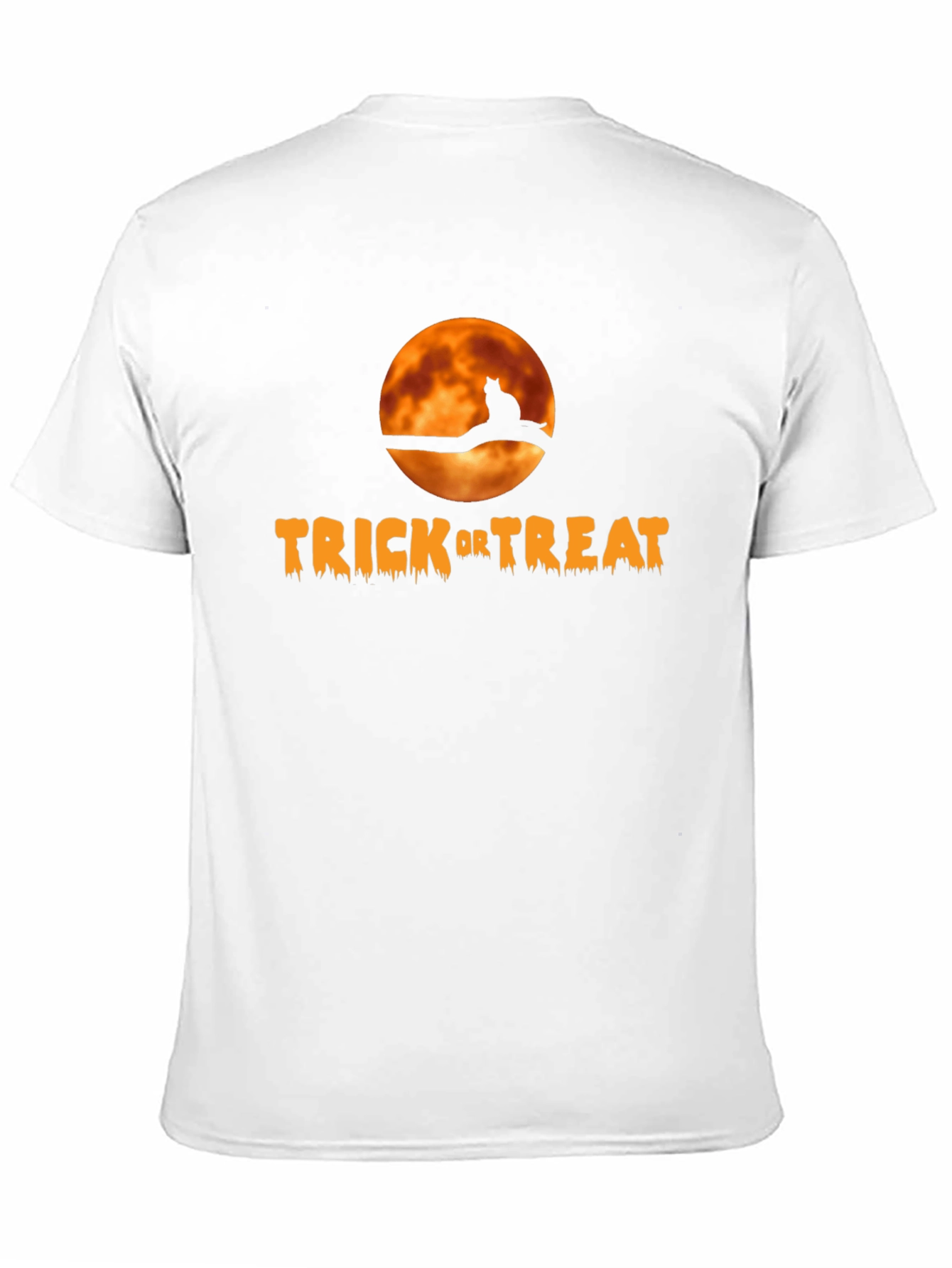 Halloween Trick or Treat Cat T-Shirt