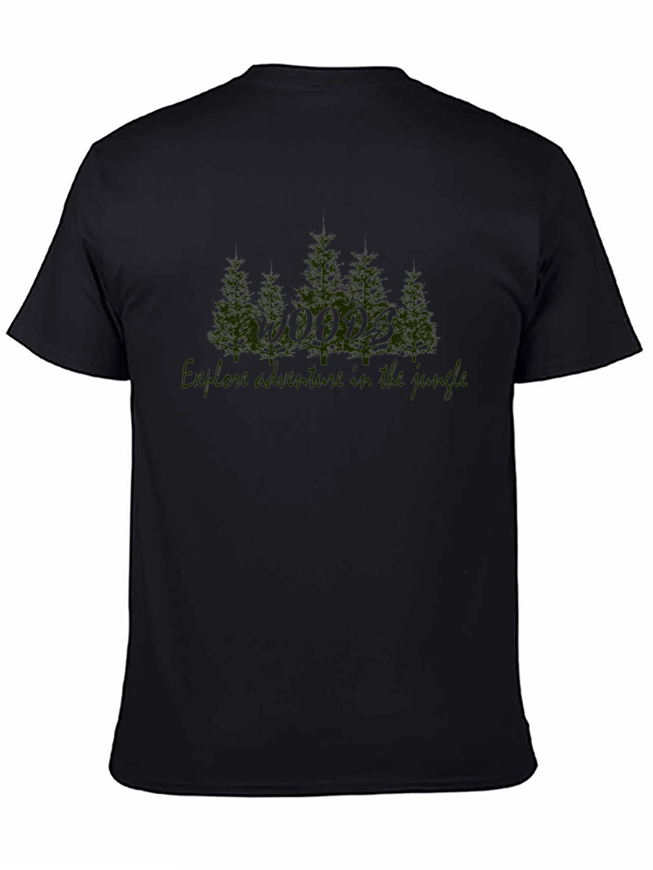 Jungle Adventure Graphic Tee - Black
