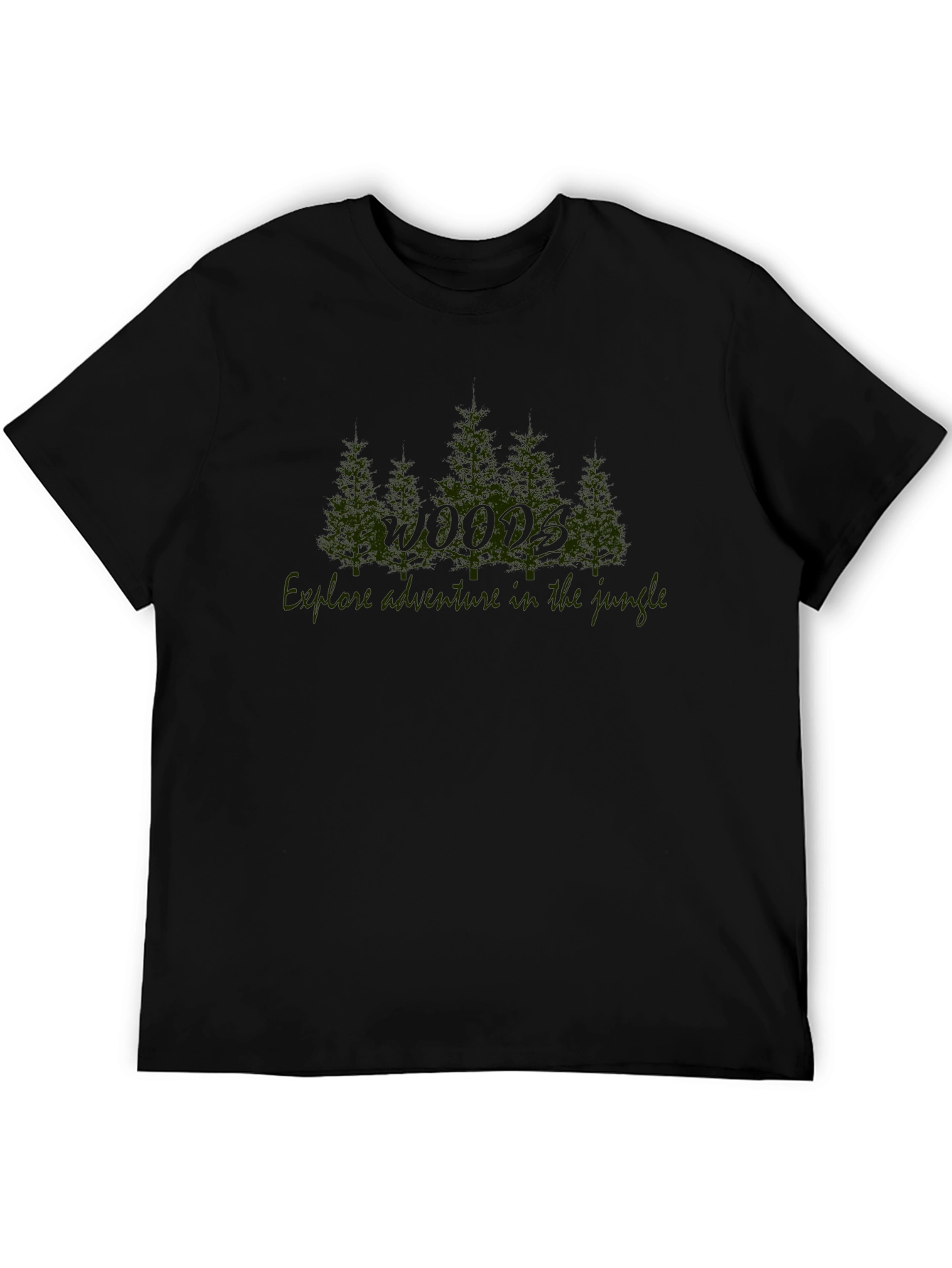 Jungle Adventure Graphic Tee - Black