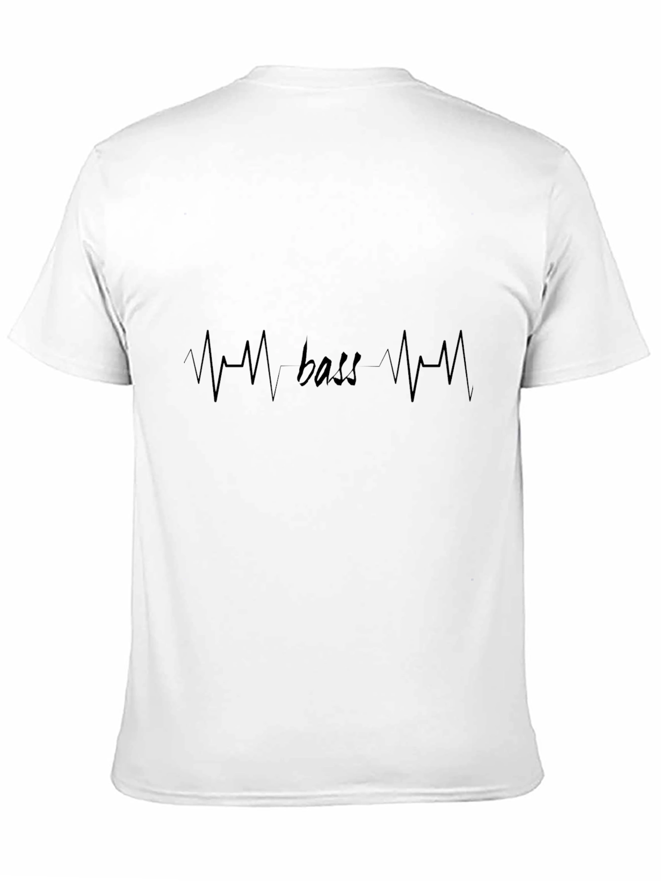 Bass Heartbeat T-Shirt - Music Lover Tee