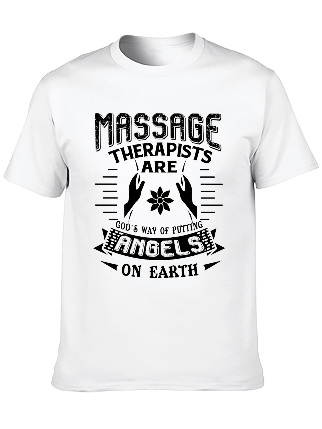 Massage Therapists Are Angels Graphic T-Shirt