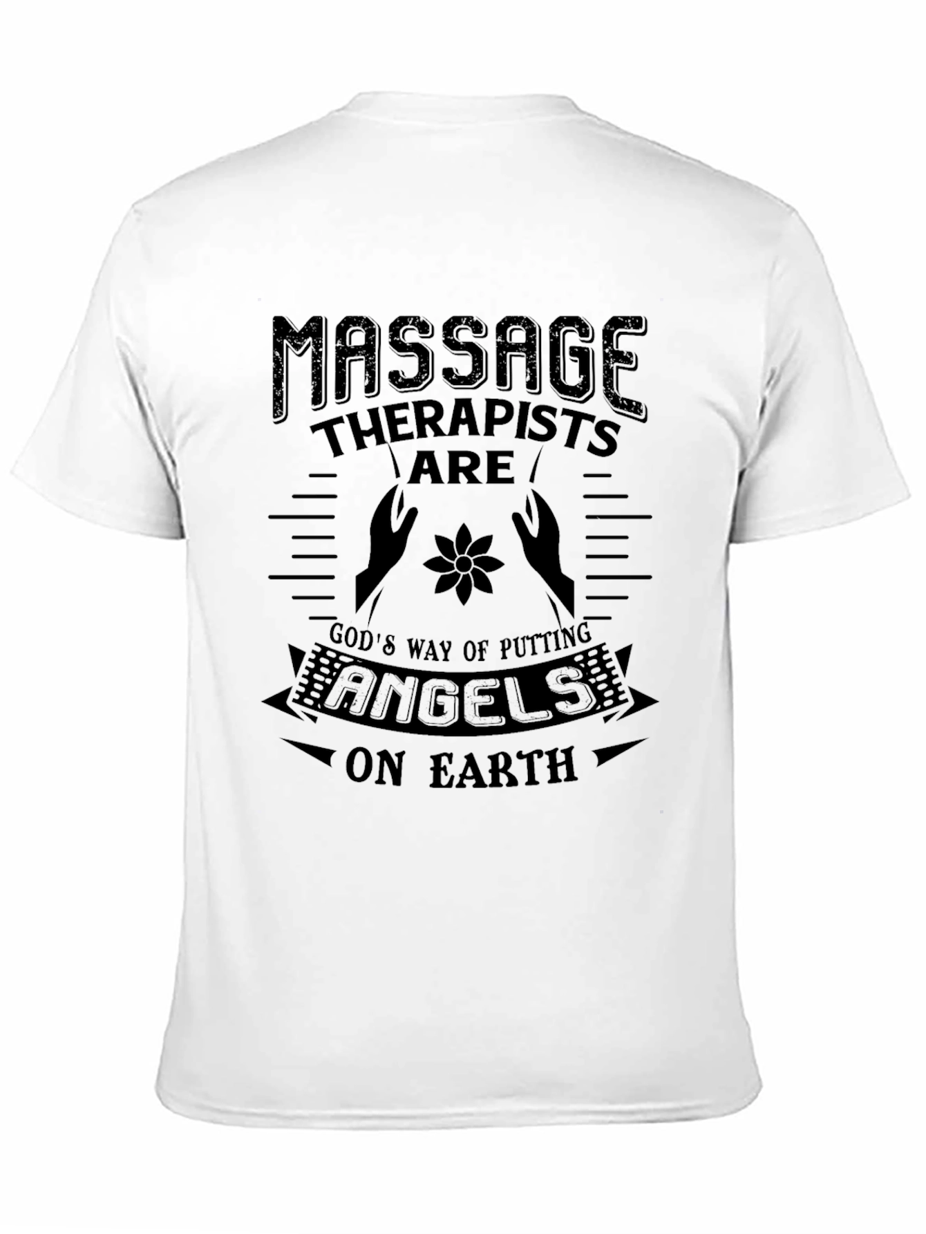 Massage Therapists Are Angels Graphic T-Shirt