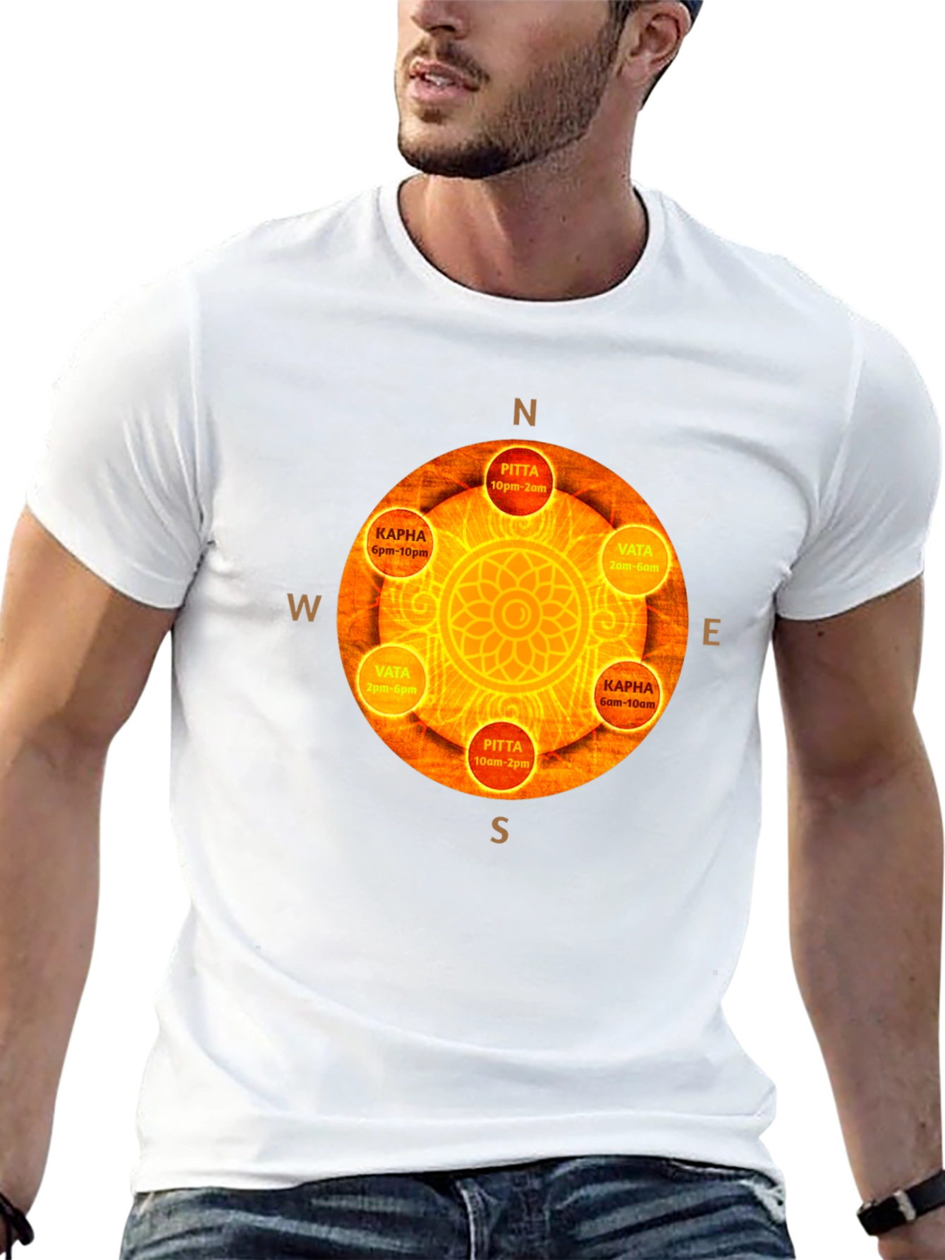 Dosha Time Circle Graphic Tee