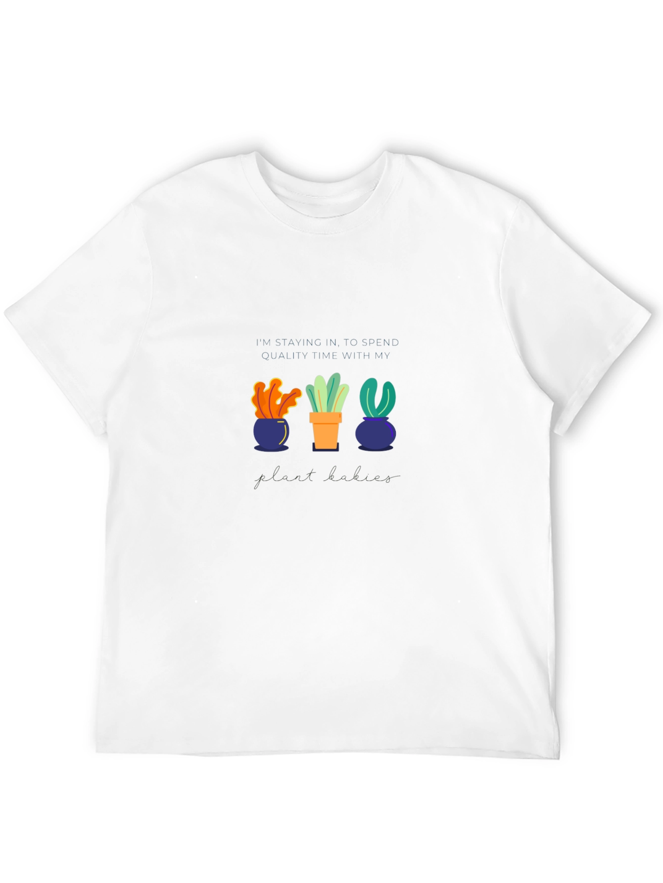 Plant Lovers Black T-Shirt