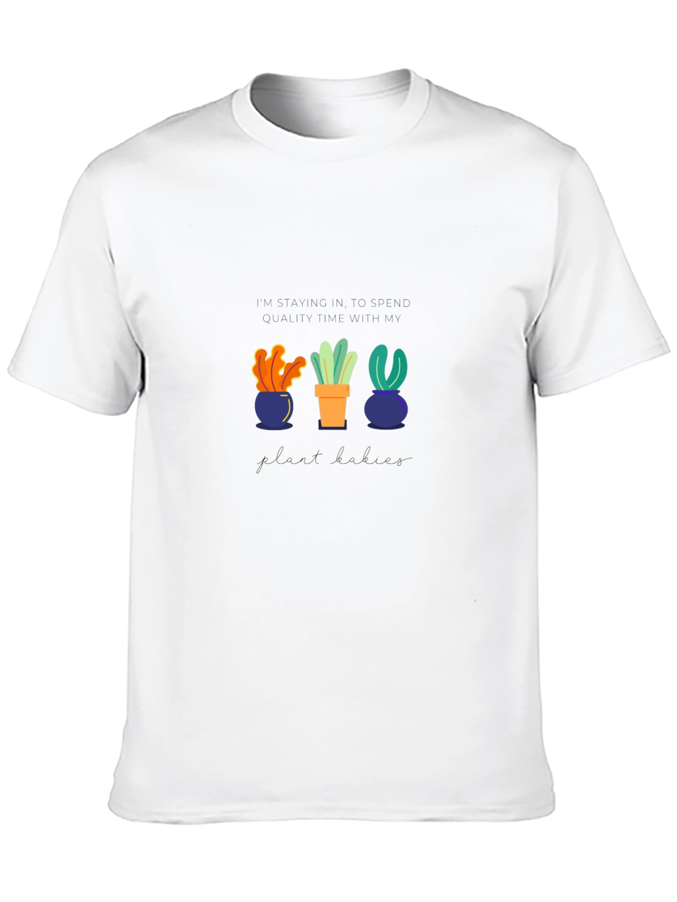 Plant Lovers Black T-Shirt