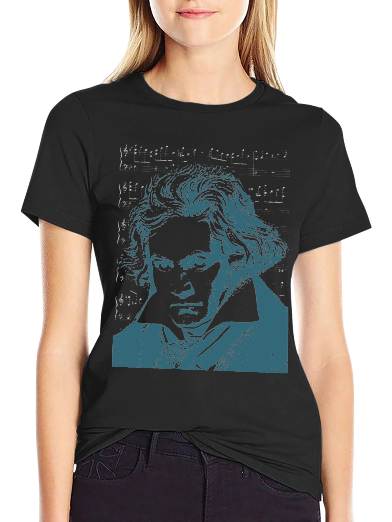 Beethoven Graphic T-Shirt - Classic Music Tee