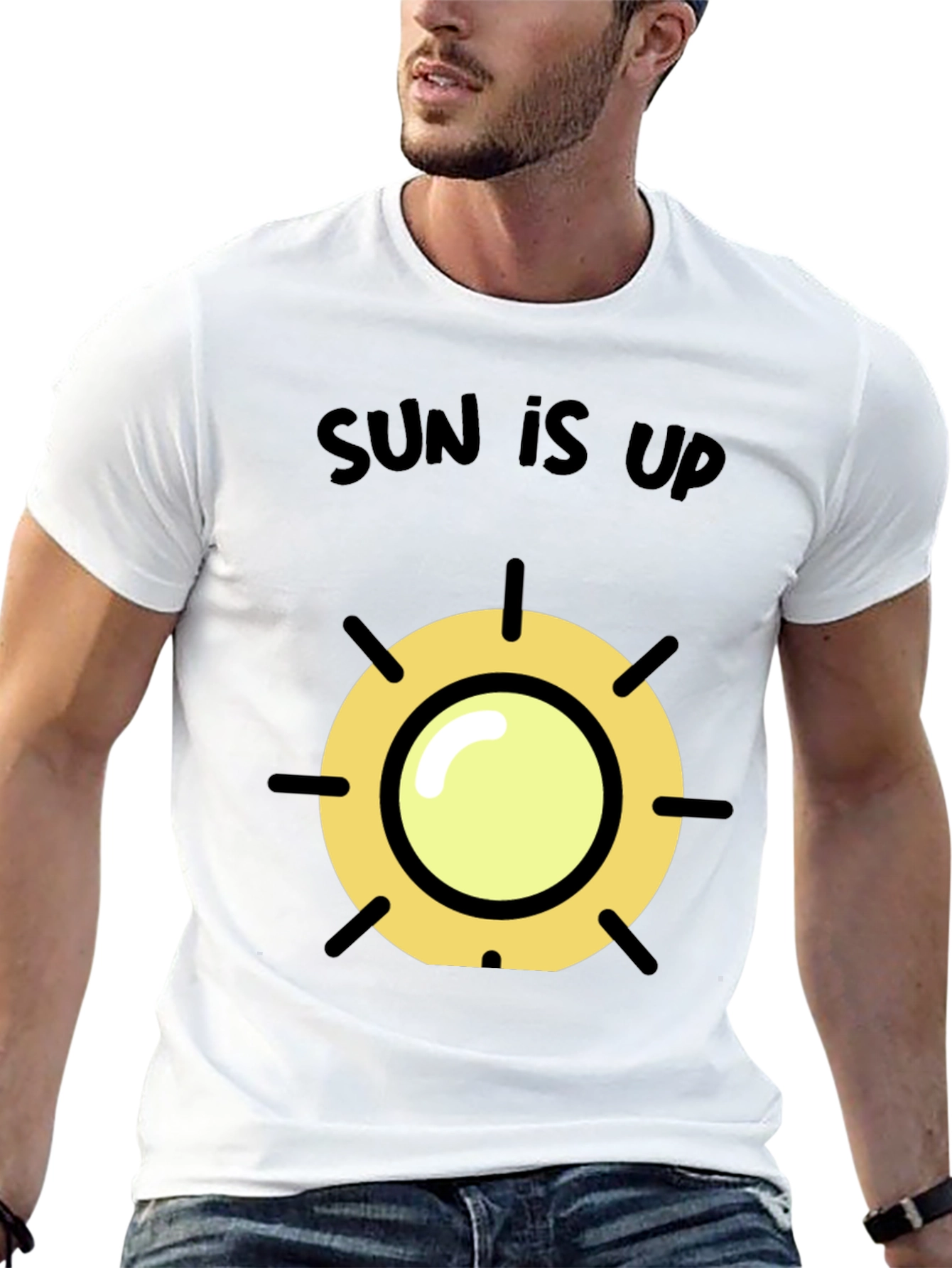 Sun Is Up Graphic T-Shirt - Fun Summer Style
