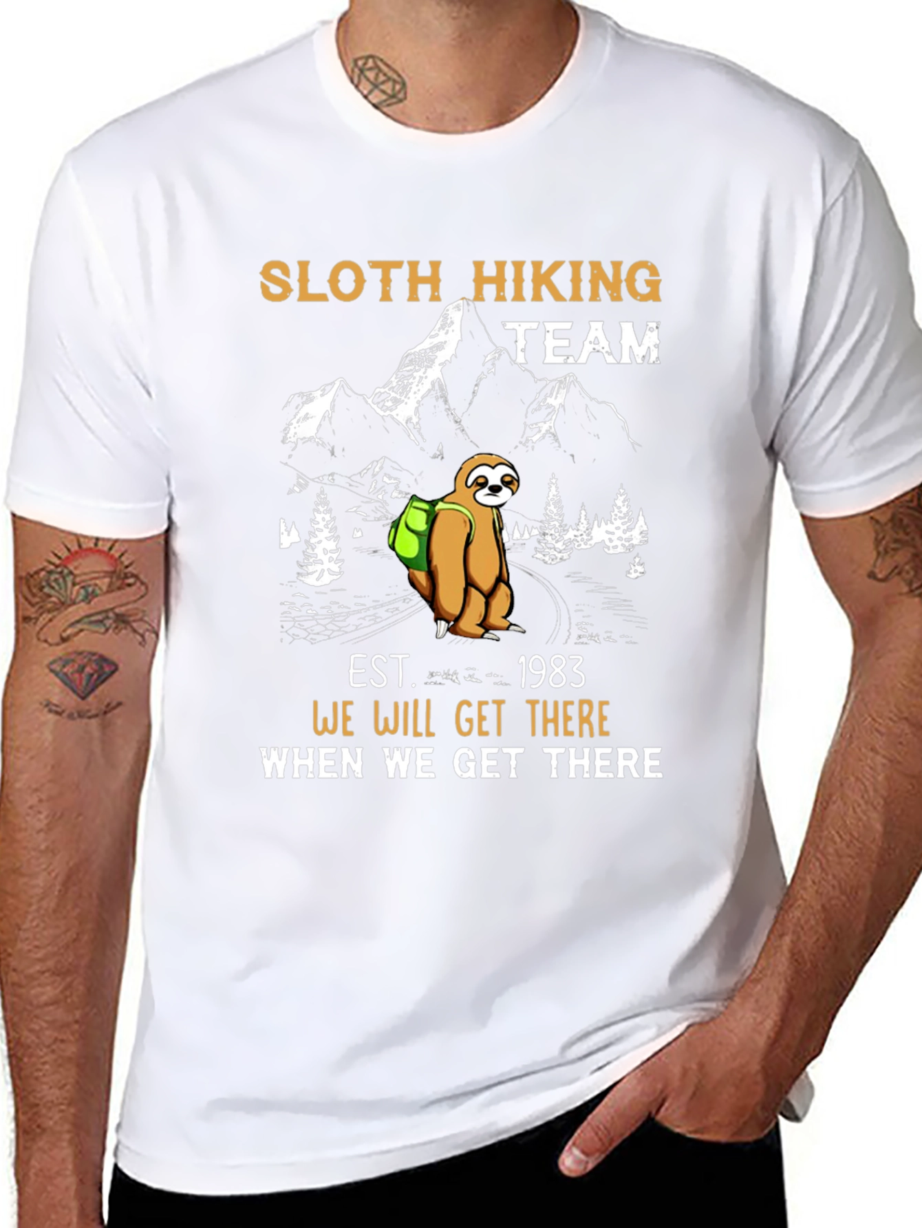Sloth Hiking Team T-Shirt - Est. 1983