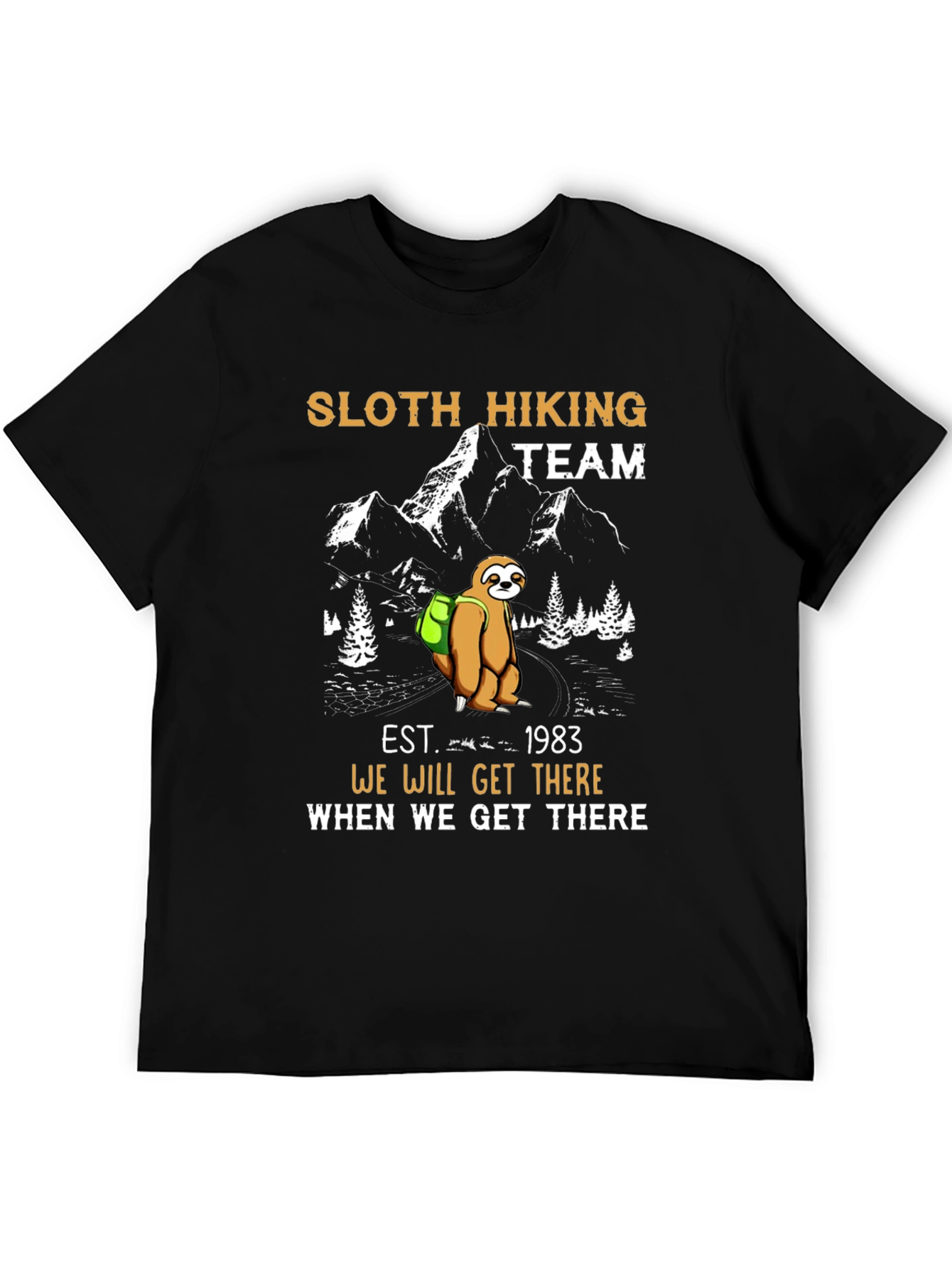Sloth Hiking Team T-Shirt - Est. 1983