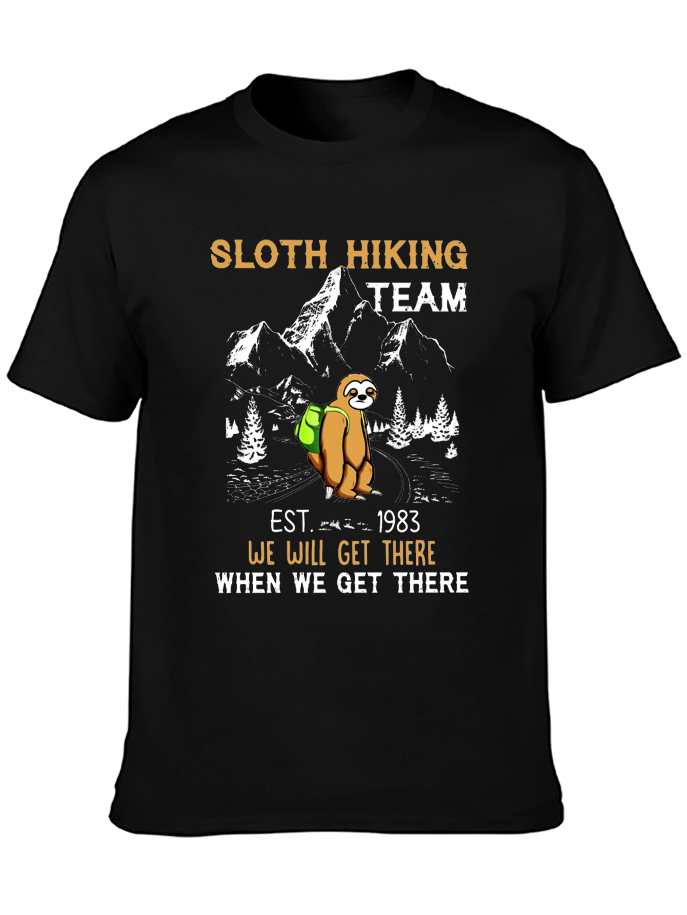 Sloth Hiking Team T-Shirt - Est. 1983