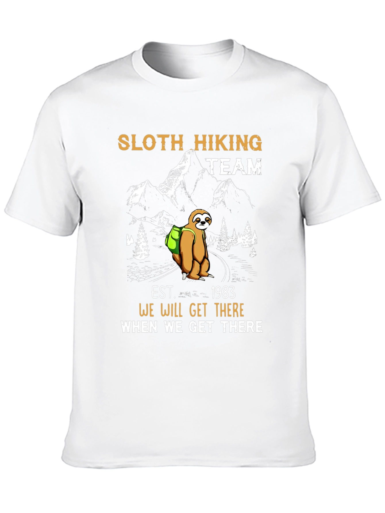 Sloth Hiking Team T-Shirt - Est. 1983