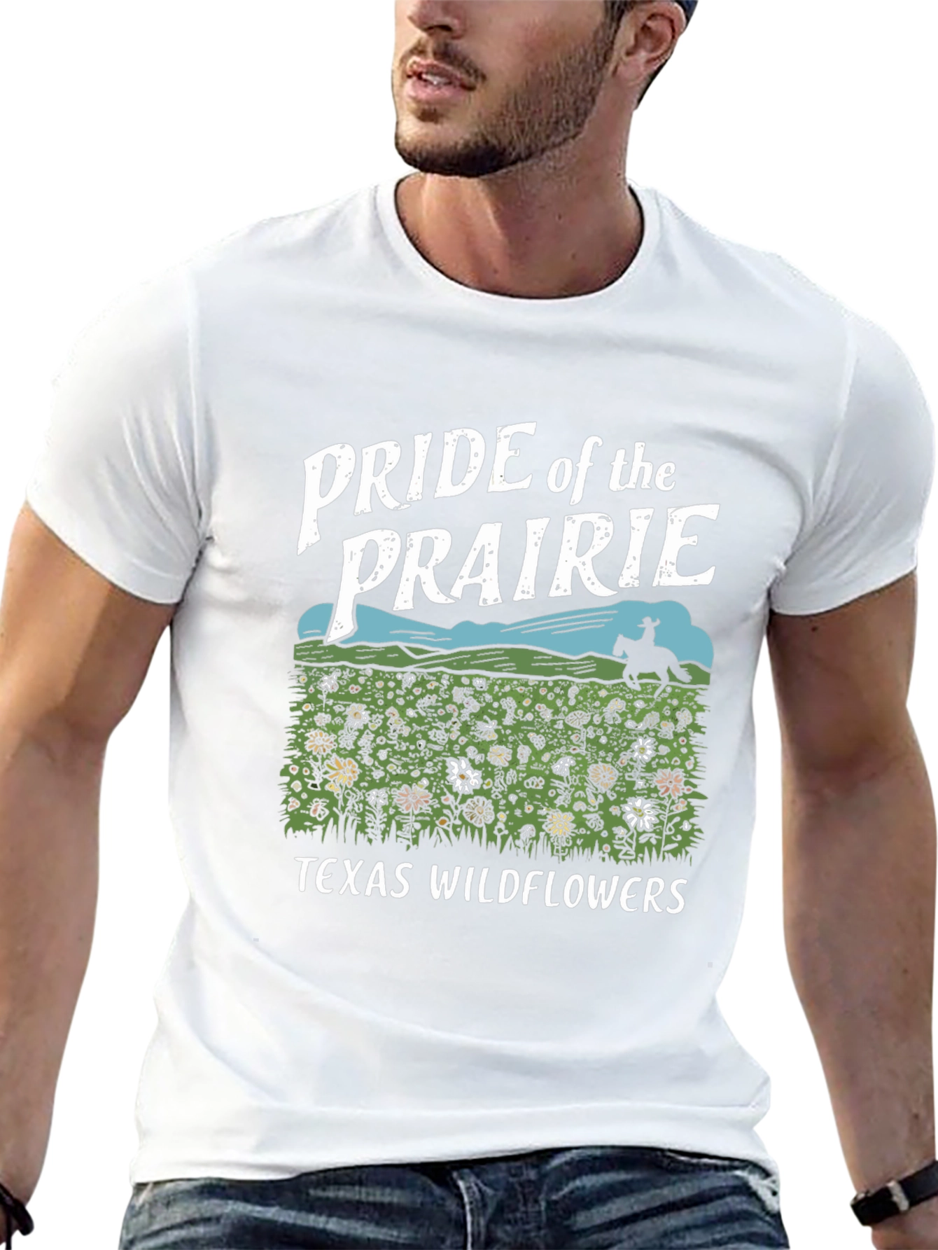Pride of the Prairie Texas Wildflowers Graphic Tee