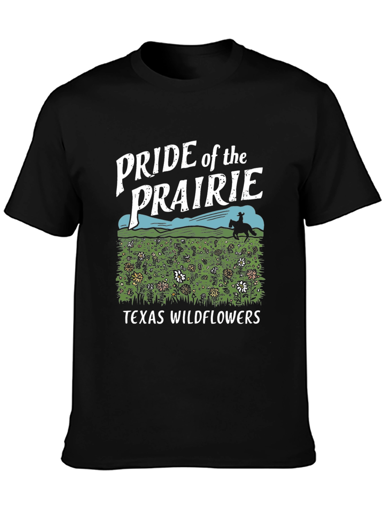 Pride of the Prairie Texas Wildflowers Graphic Tee
