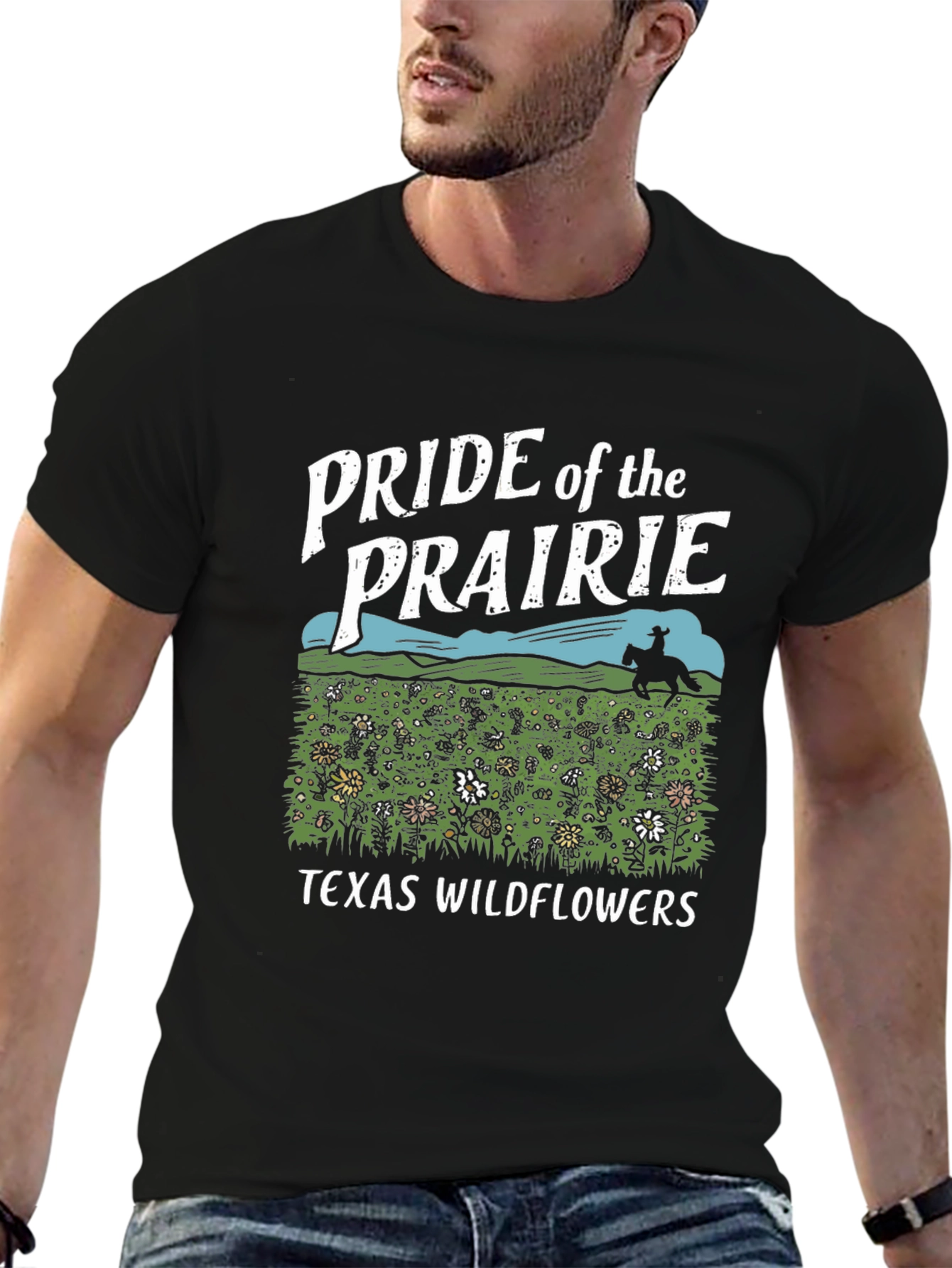 Pride of the Prairie Texas Wildflowers Graphic Tee