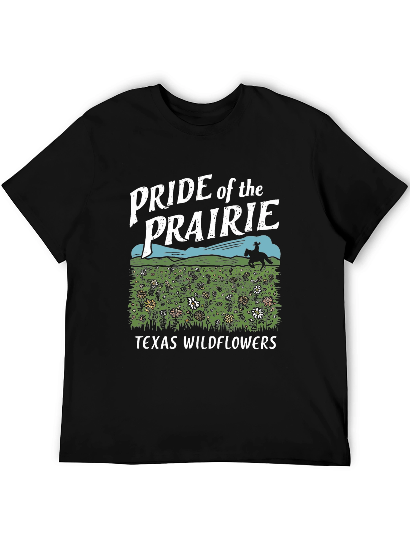 Pride of the Prairie Texas Wildflowers Graphic Tee