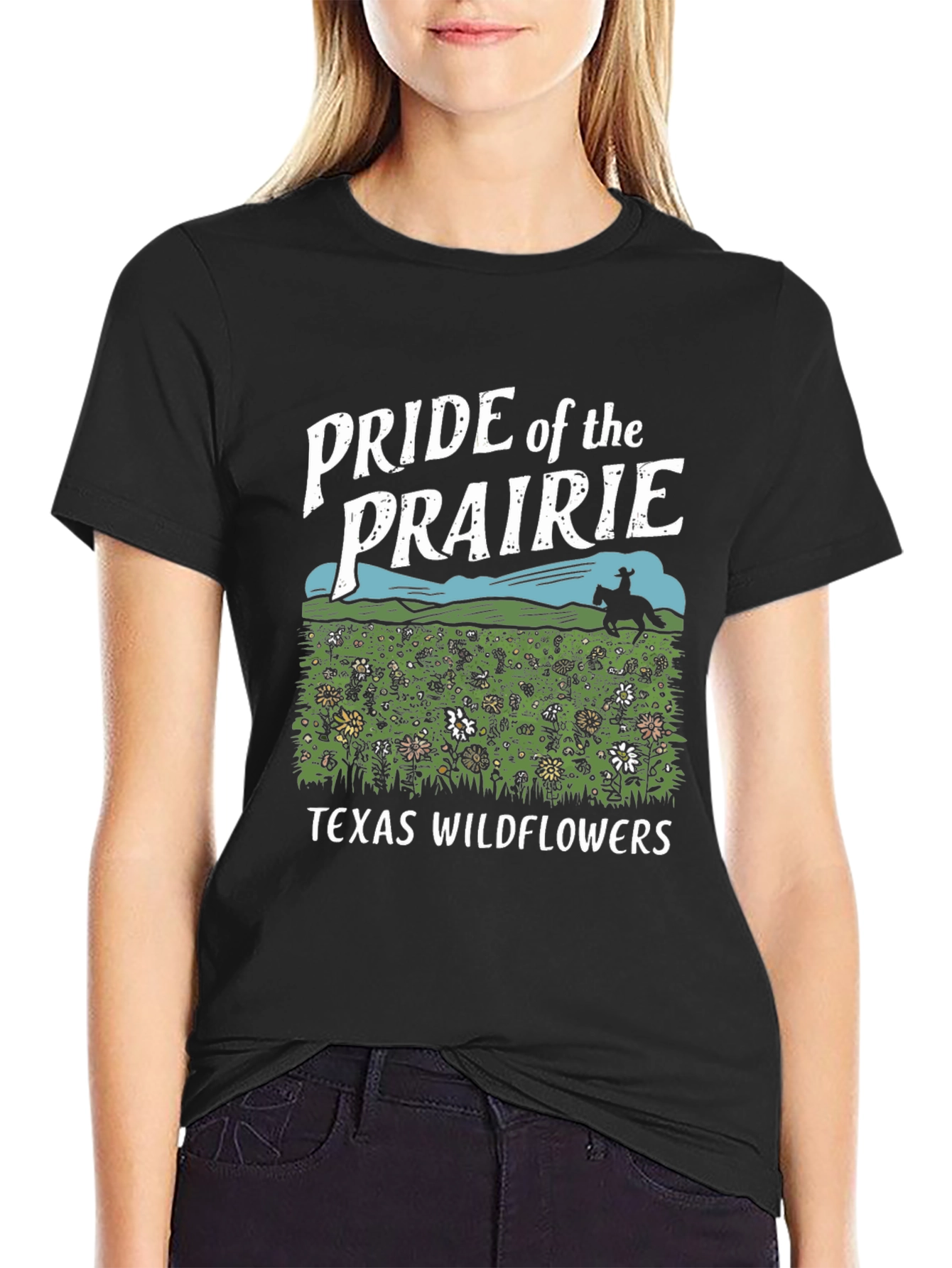 Pride of the Prairie Texas Wildflowers Graphic Tee
