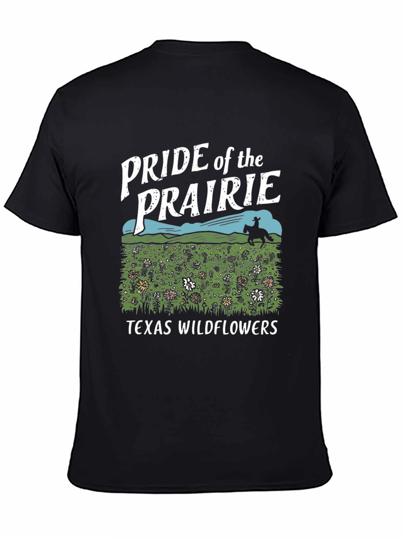 Pride of the Prairie Texas Wildflowers Graphic Tee