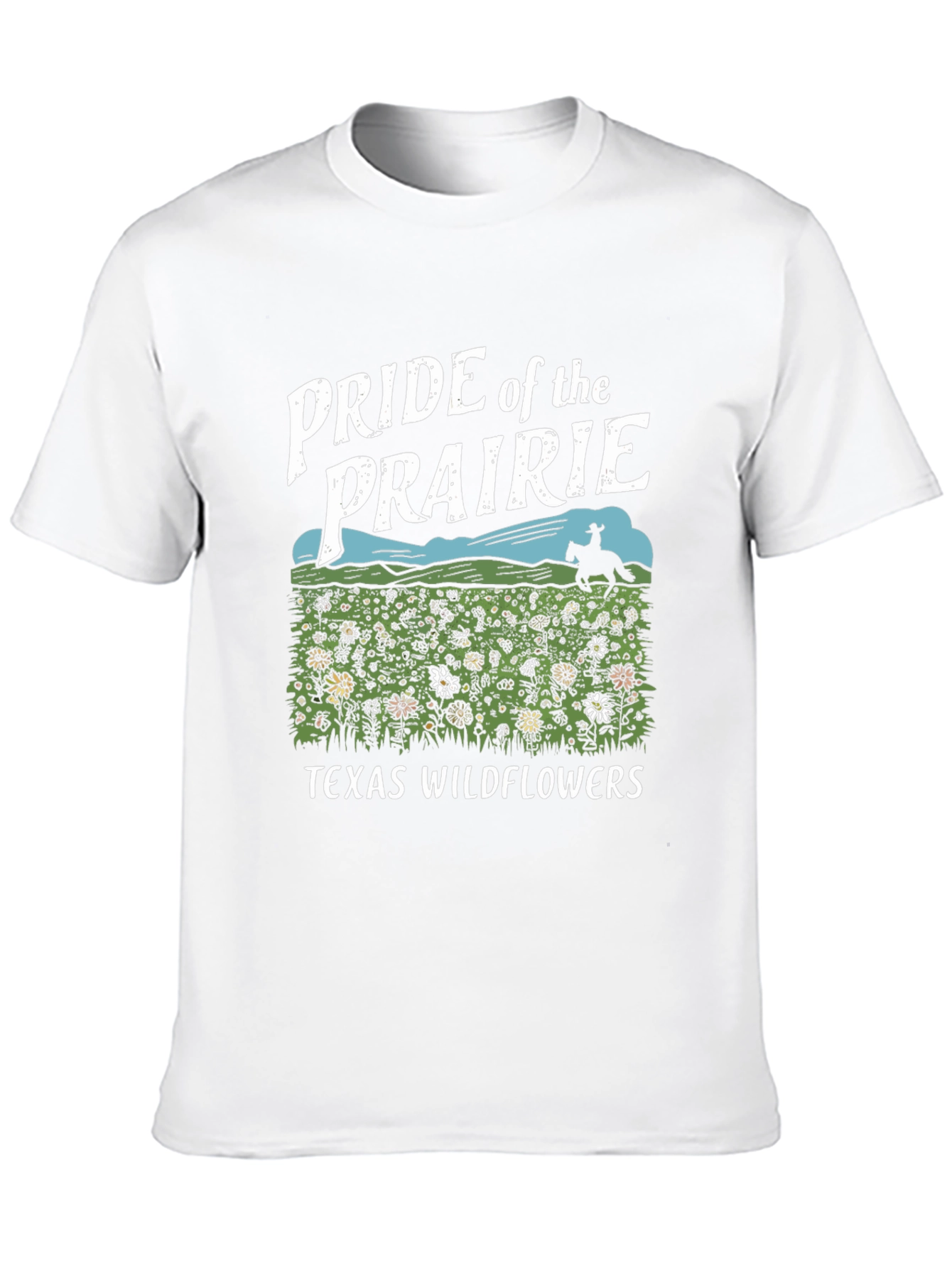 Pride of the Prairie Texas Wildflowers Graphic Tee