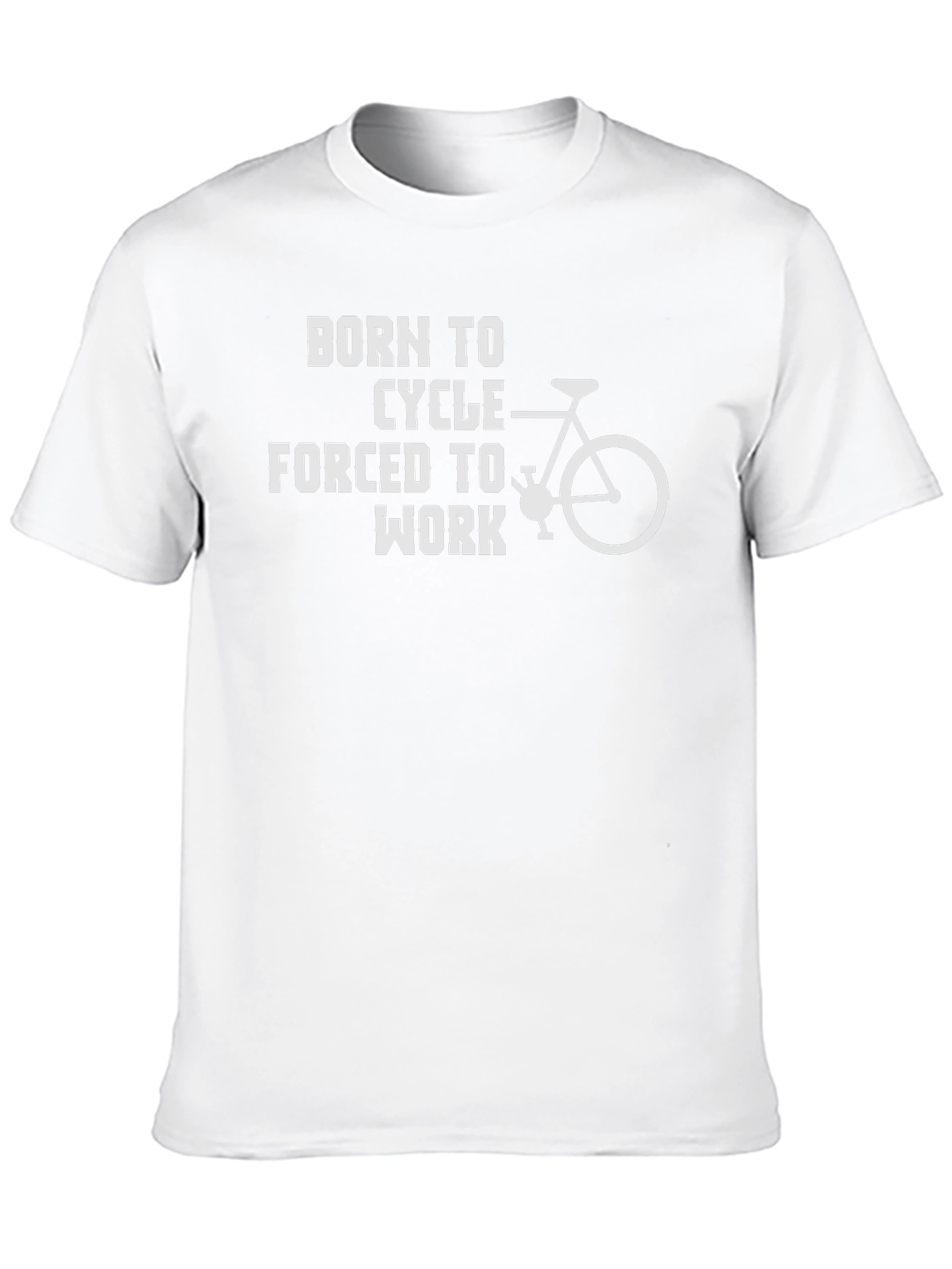 Born to Cycle Black Graphic Tee