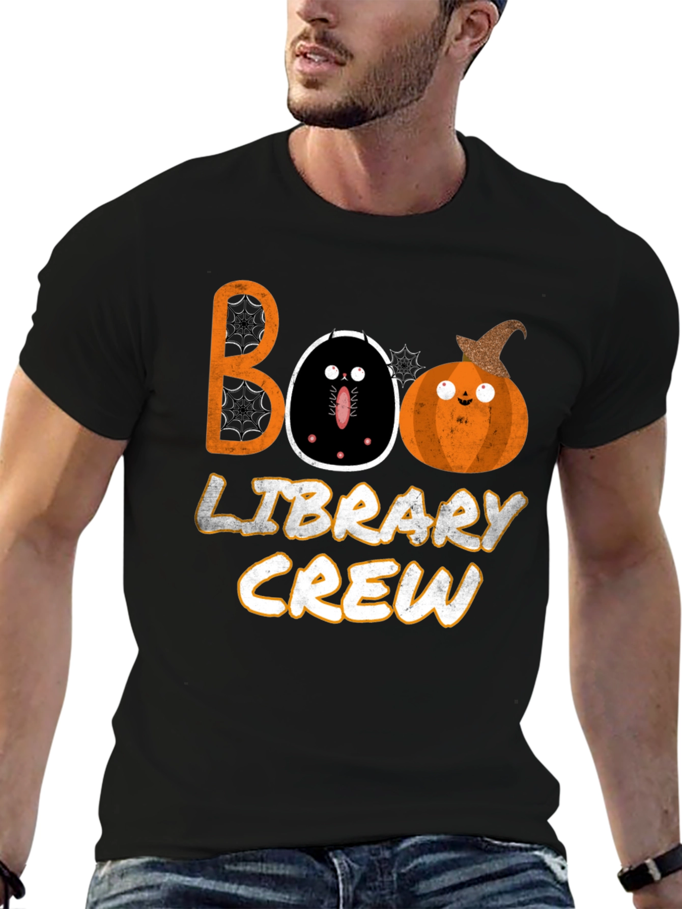 Boo Library Crew Halloween T-Shirt
