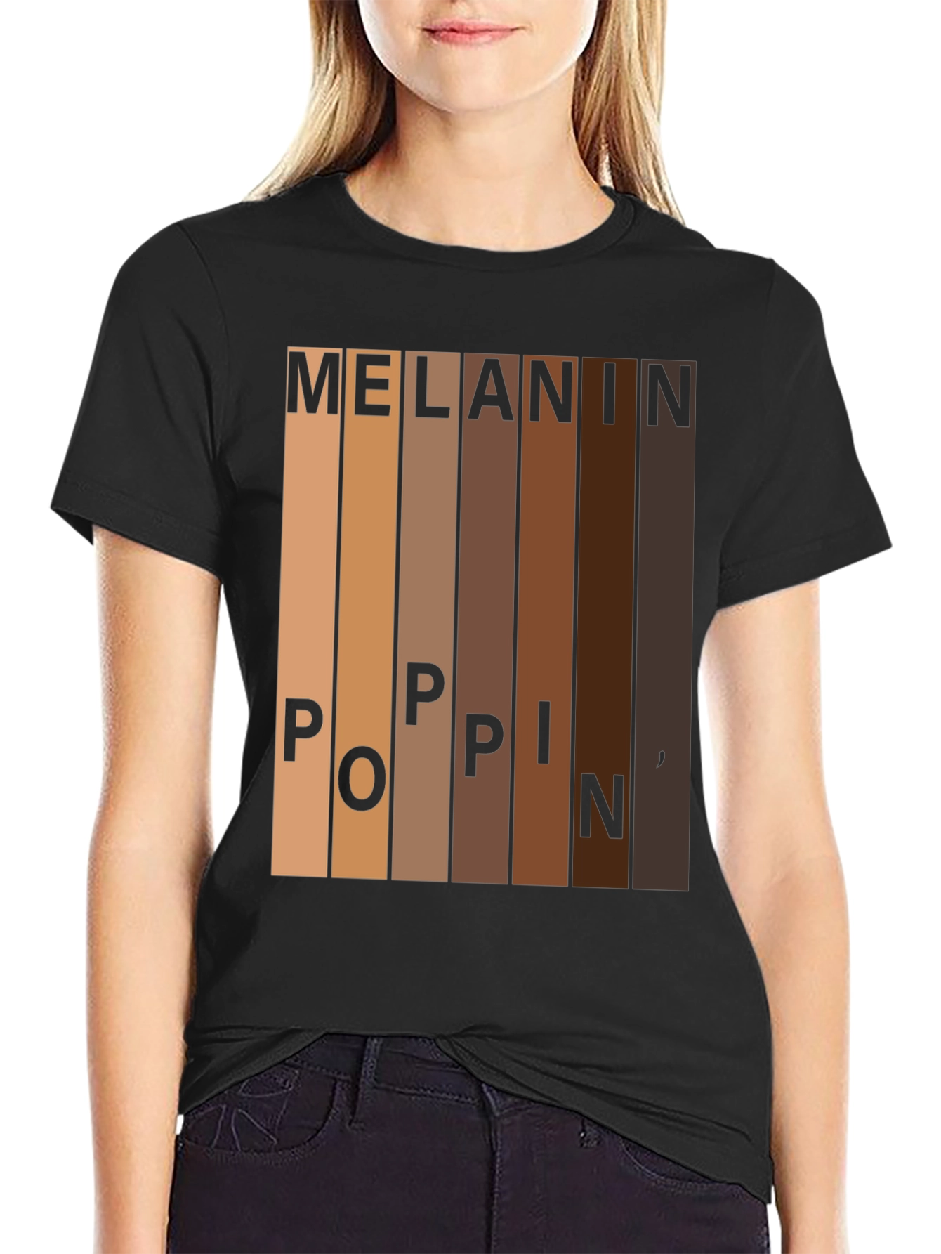 Melanin Poppin Graphic Tee