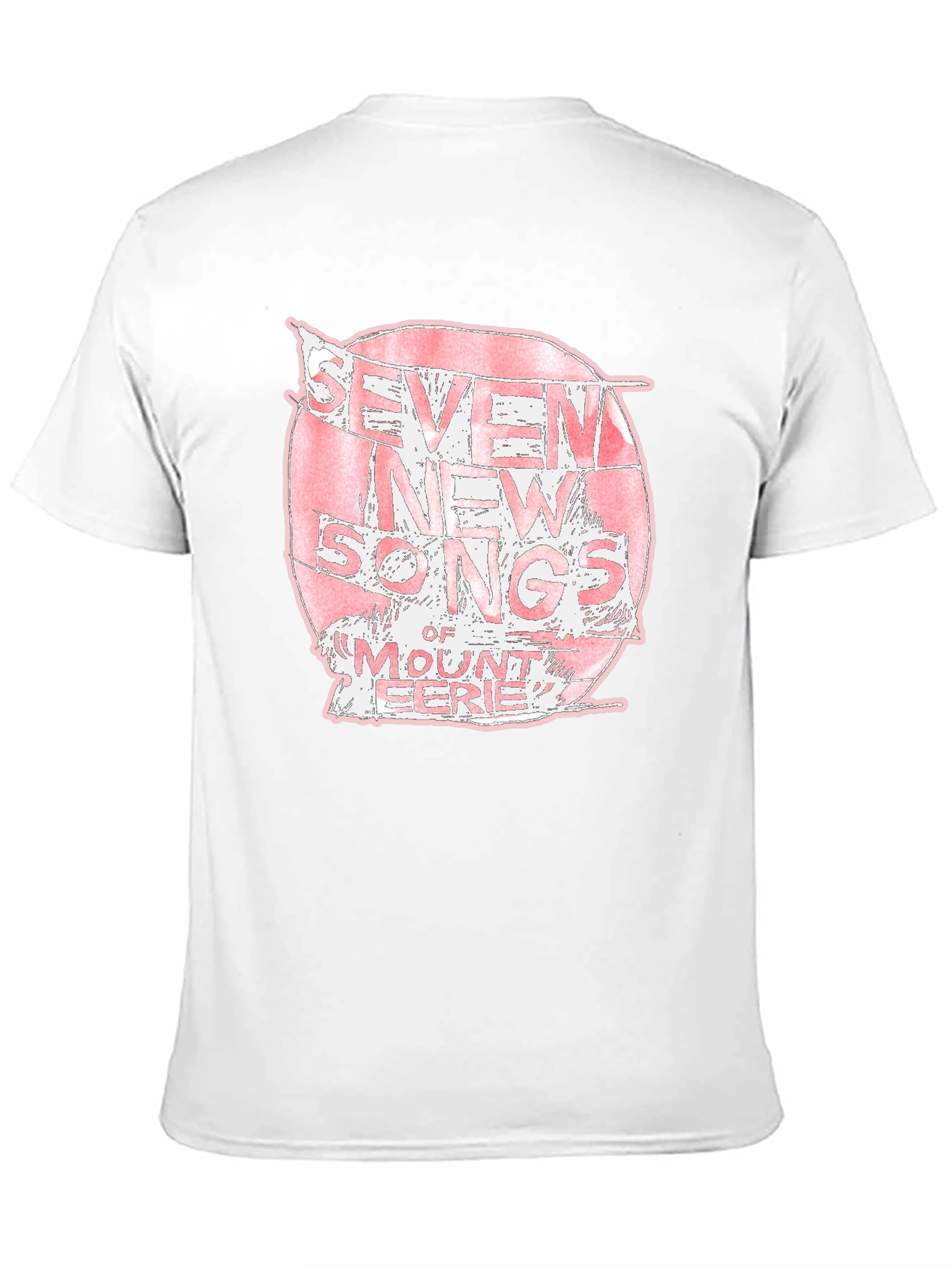 Seven New Songs Mount Eerie Black T-Shirt