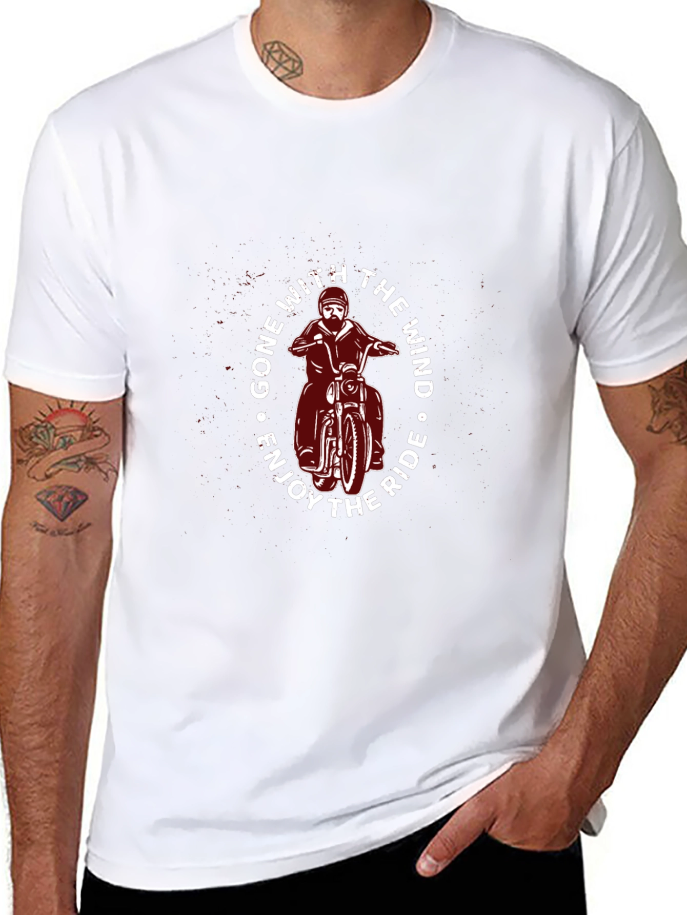 Gone With The Wind Biker T-Shirt