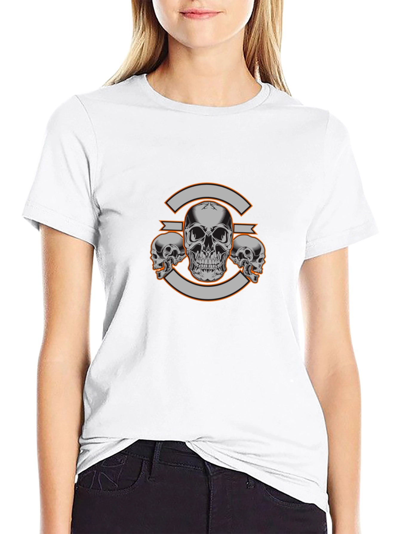 Skull Graphic Tee - Bold Design Everyday Wear
