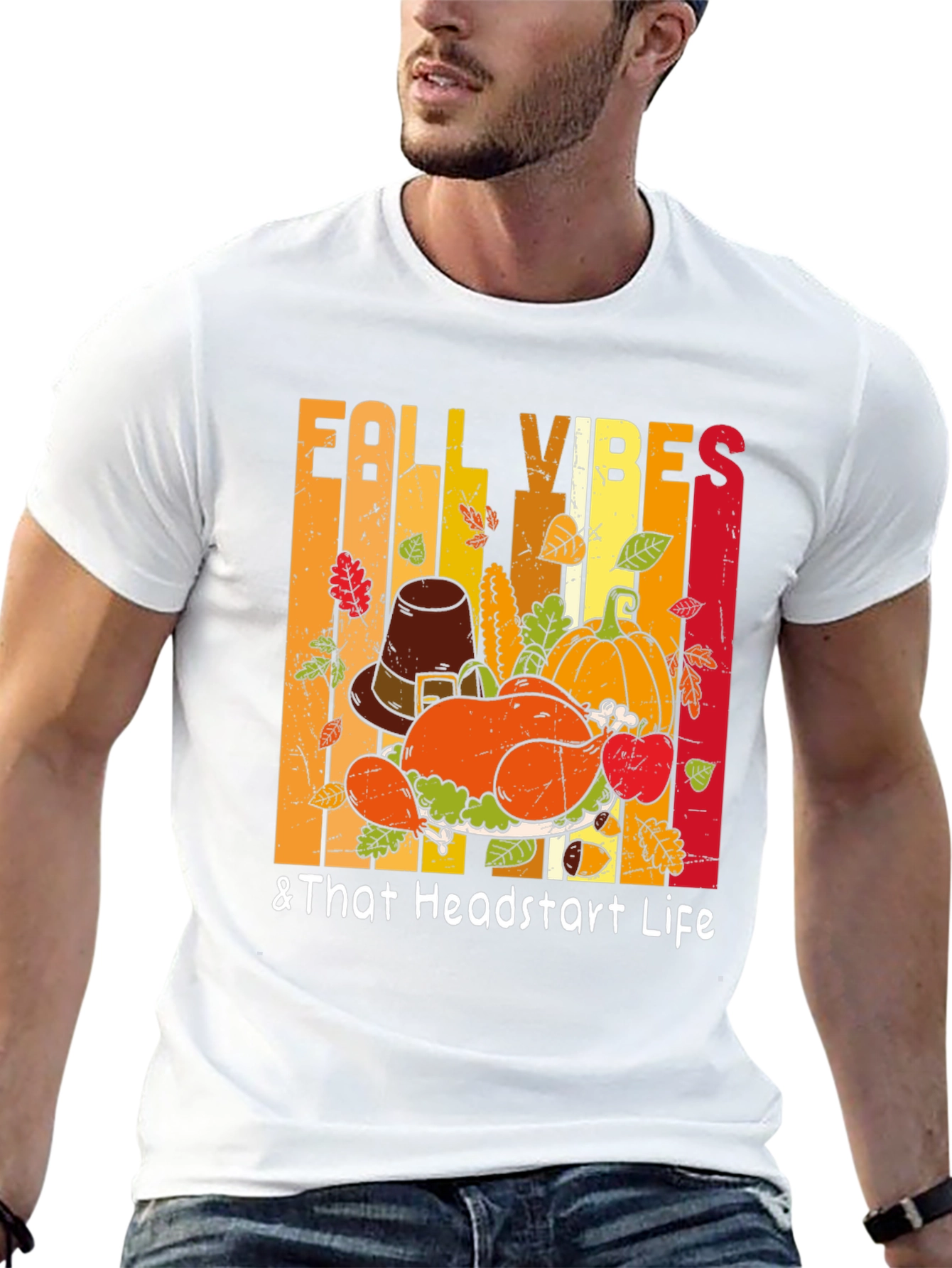 Fall Vibes Thanksgiving T-Shirt
