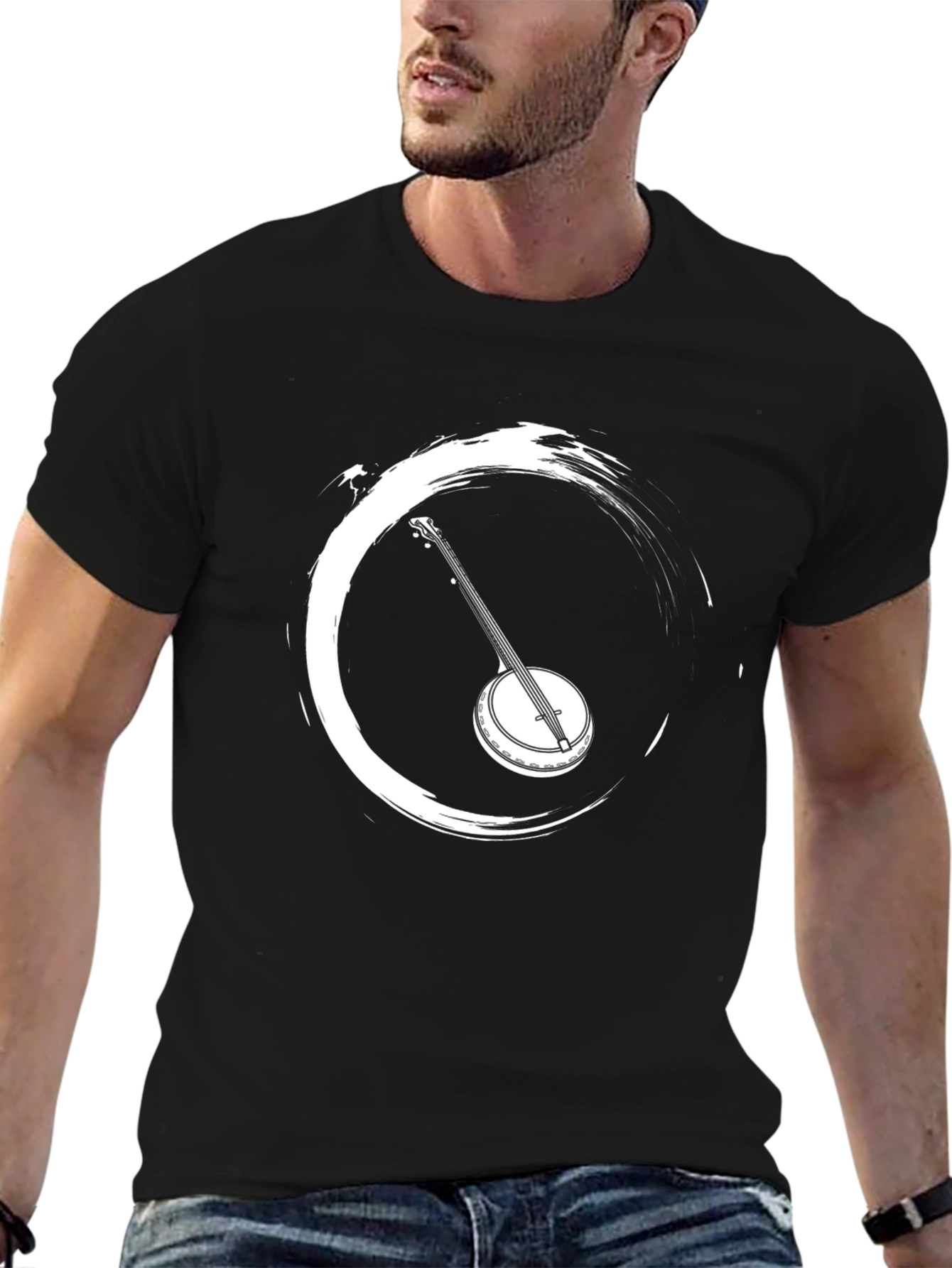 Banjo Graphic T-Shirt - Musician Tee