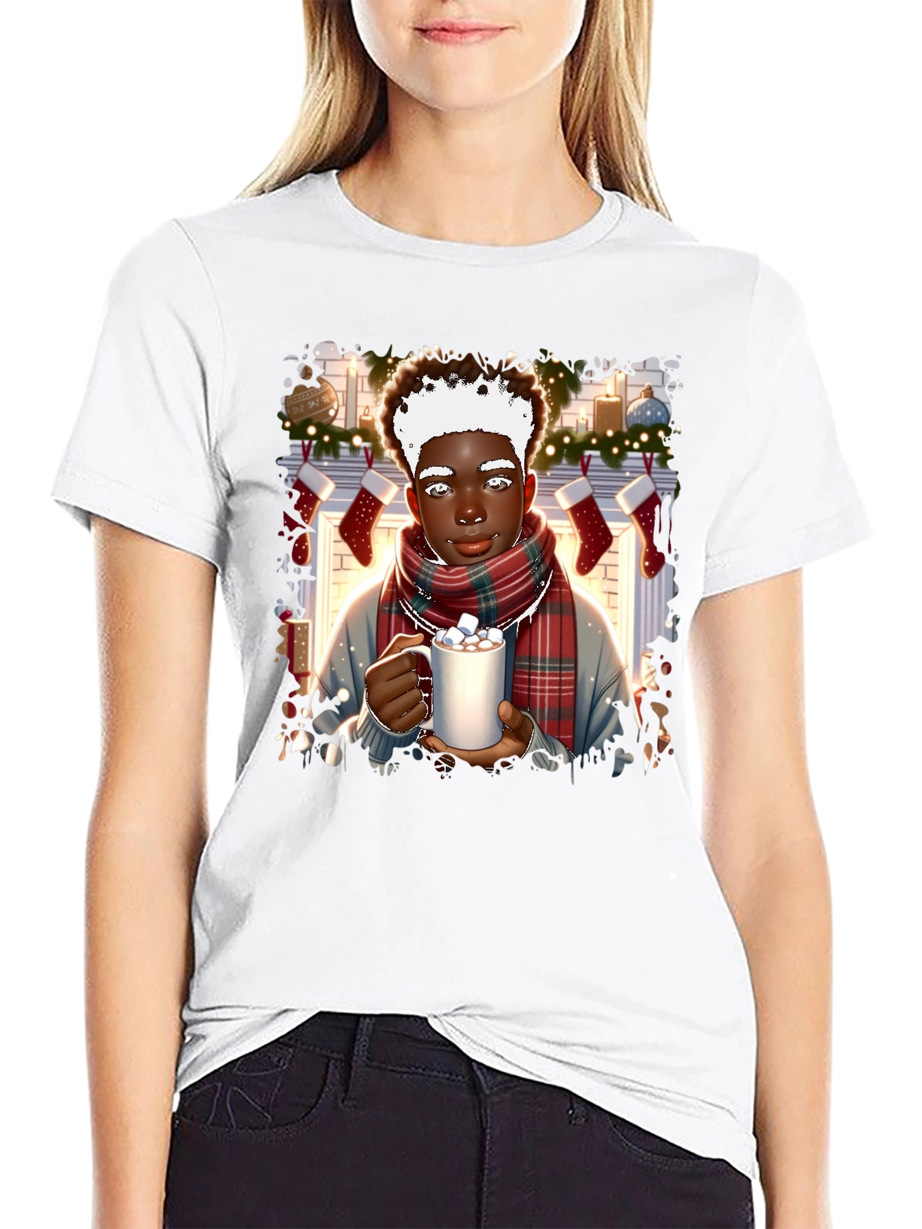 Cozy Christmas Cocoa T-Shirt