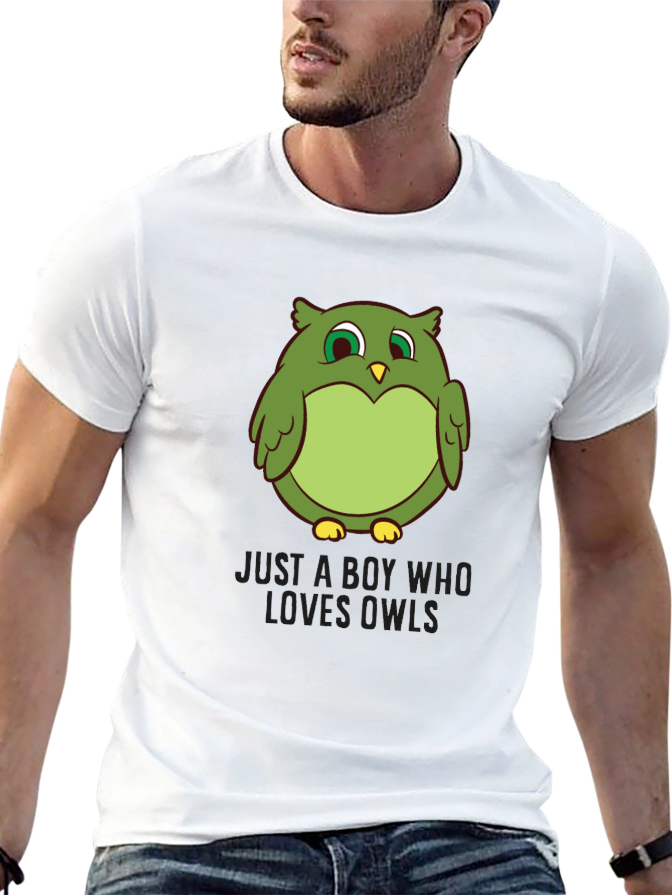 Just A Boy Who Loves Owls T-Shirt
