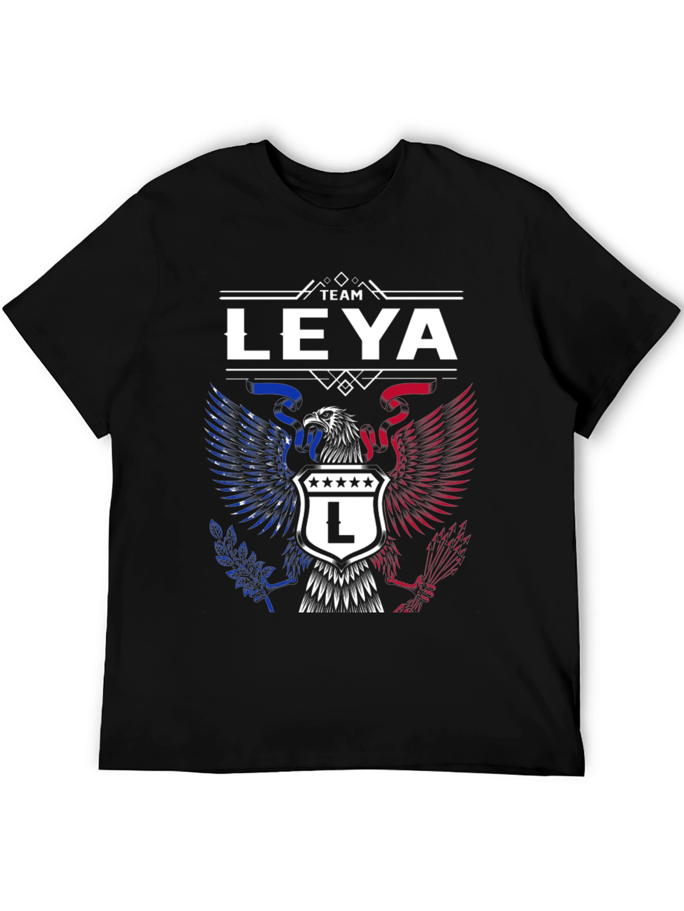 Team Leya Eagle Crest Graphic T-Shirt