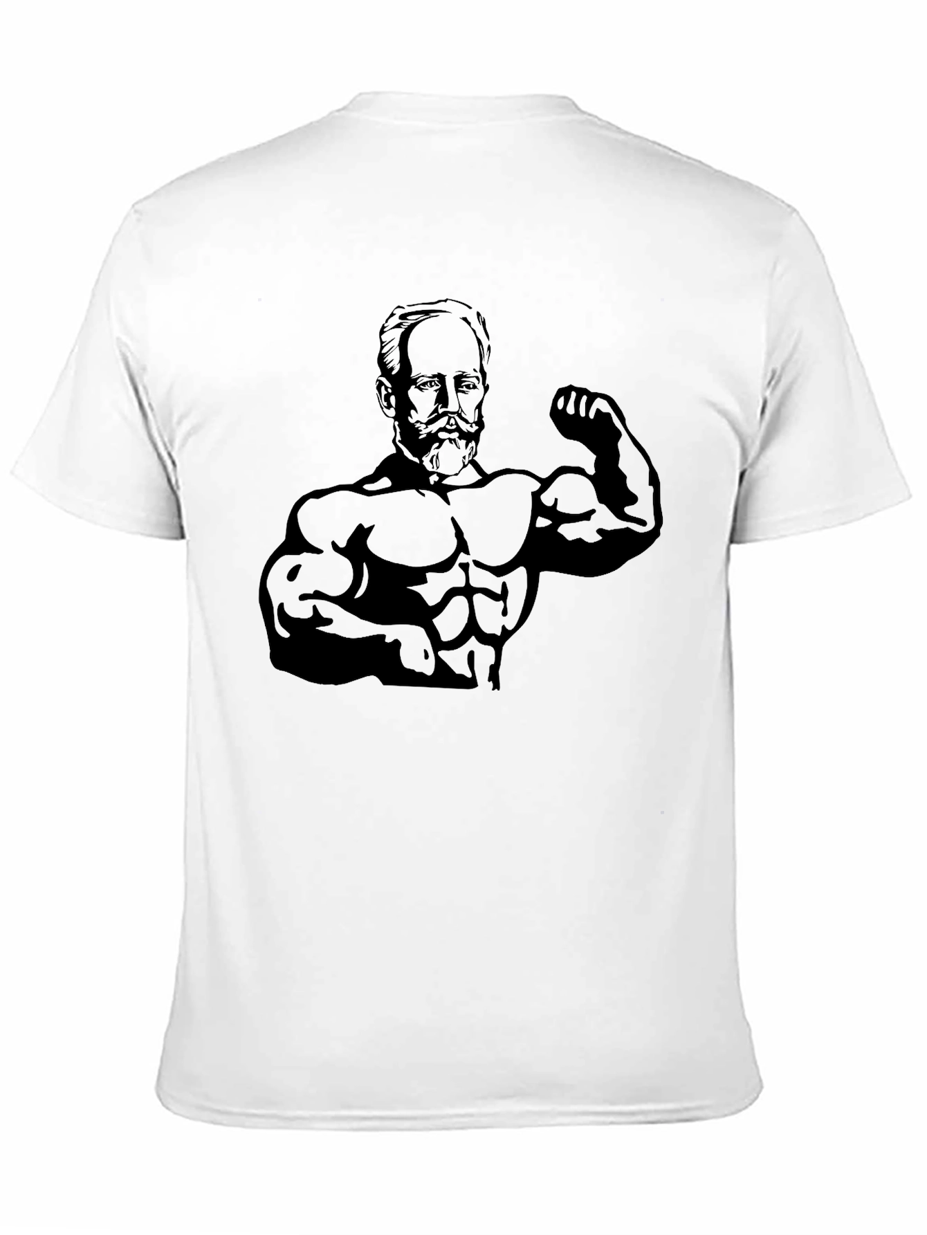 Funny Bodybuilder T-Shirt - Black Graphic Tee