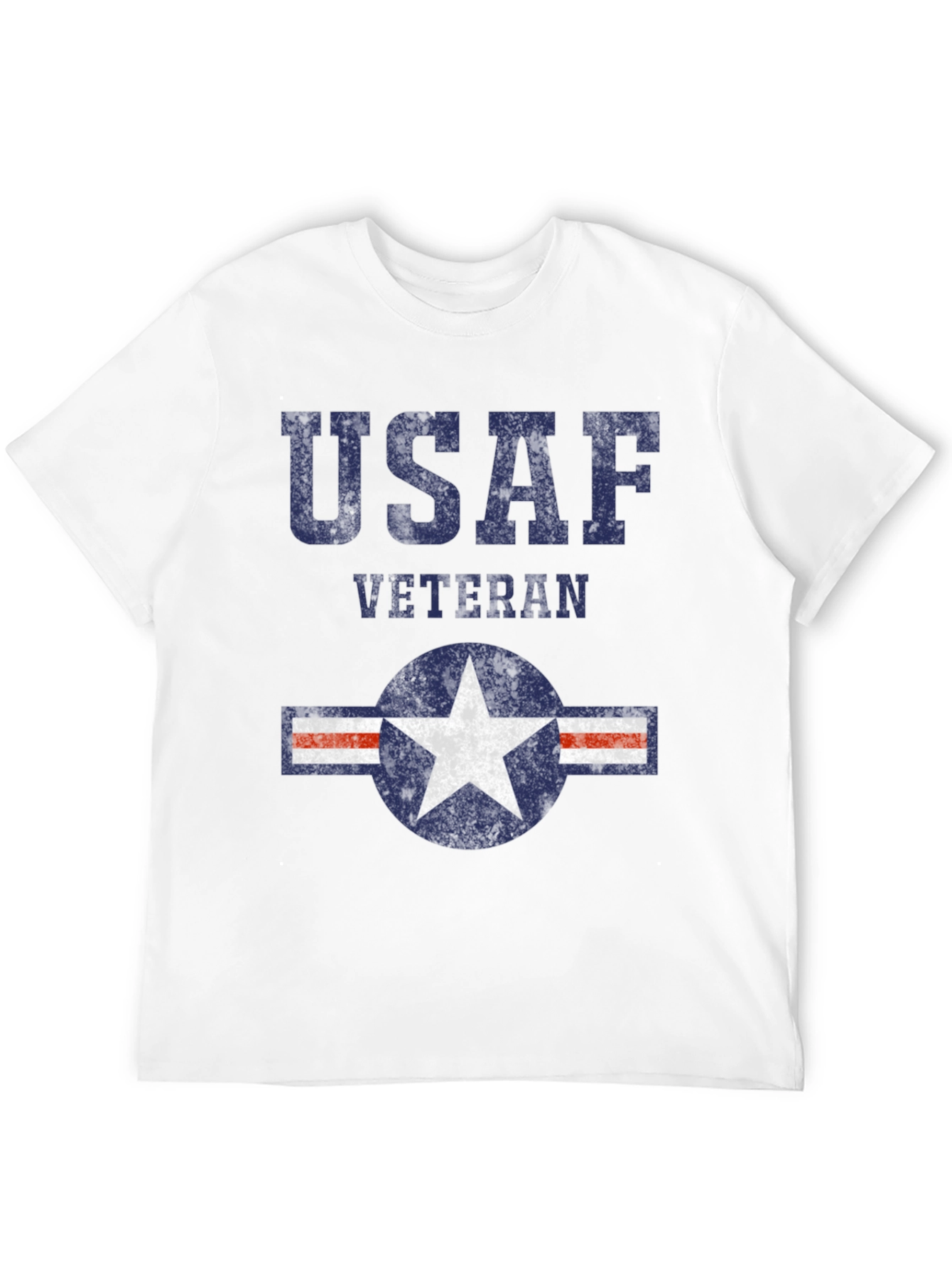 USAF Veteran T-Shirt - Patriotic Design