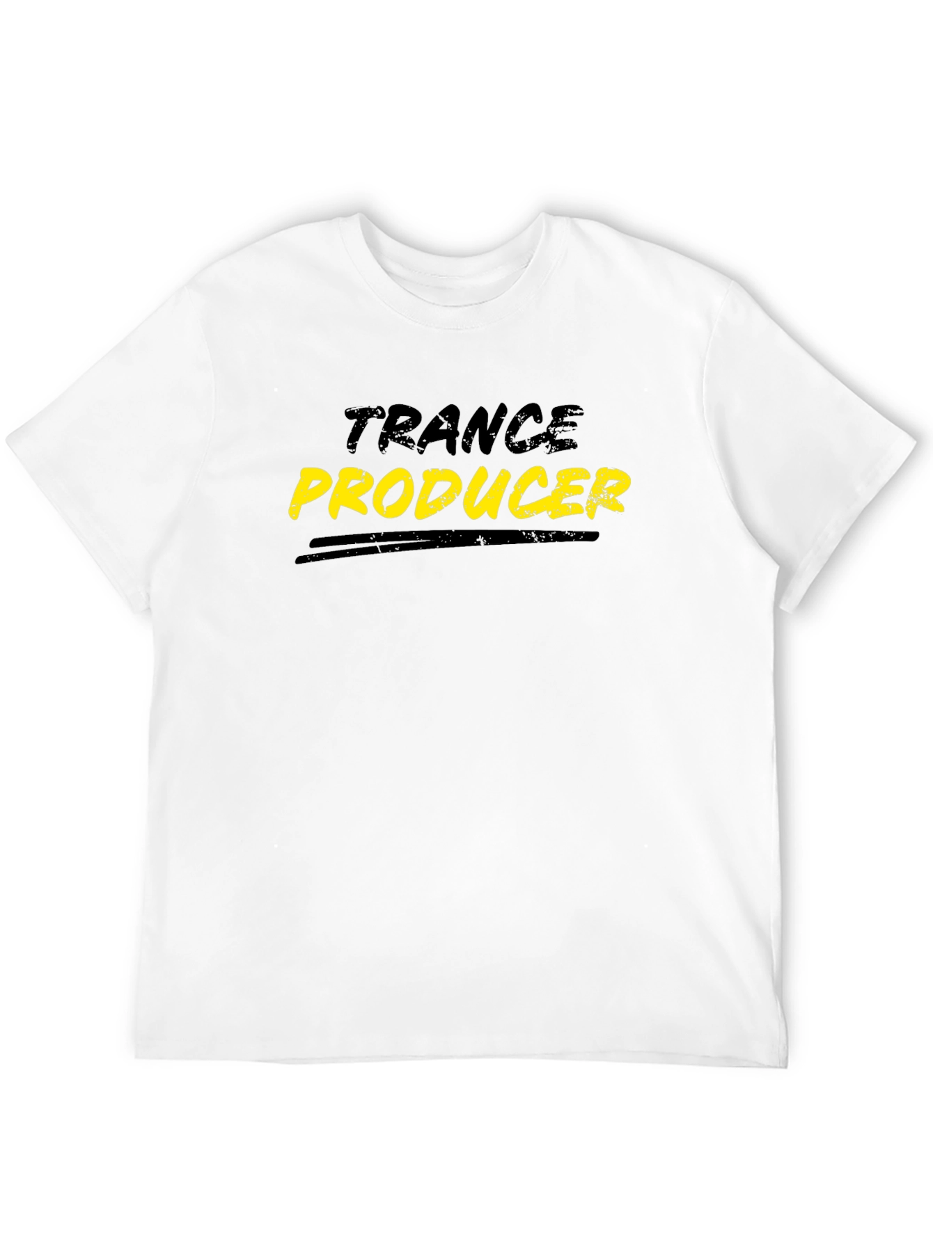 Trance Producer Black Graphic T-Shirt