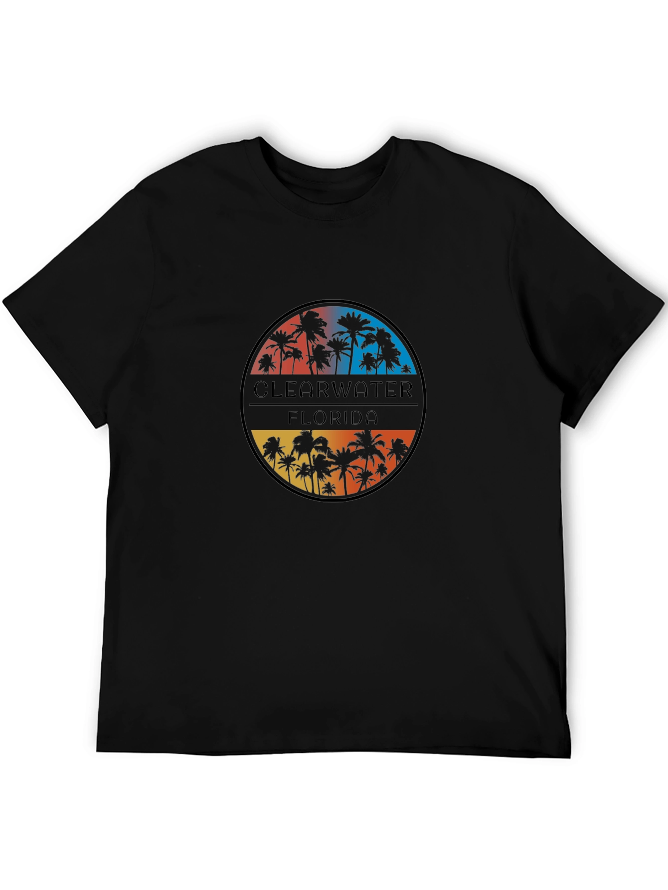 Clearwater Florida Palm Tree T-Shirt