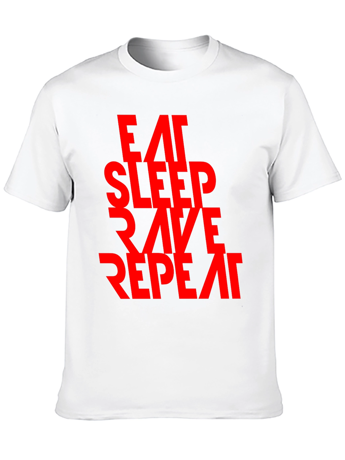 Eat Sleep Rave Repeat Graphic Tee