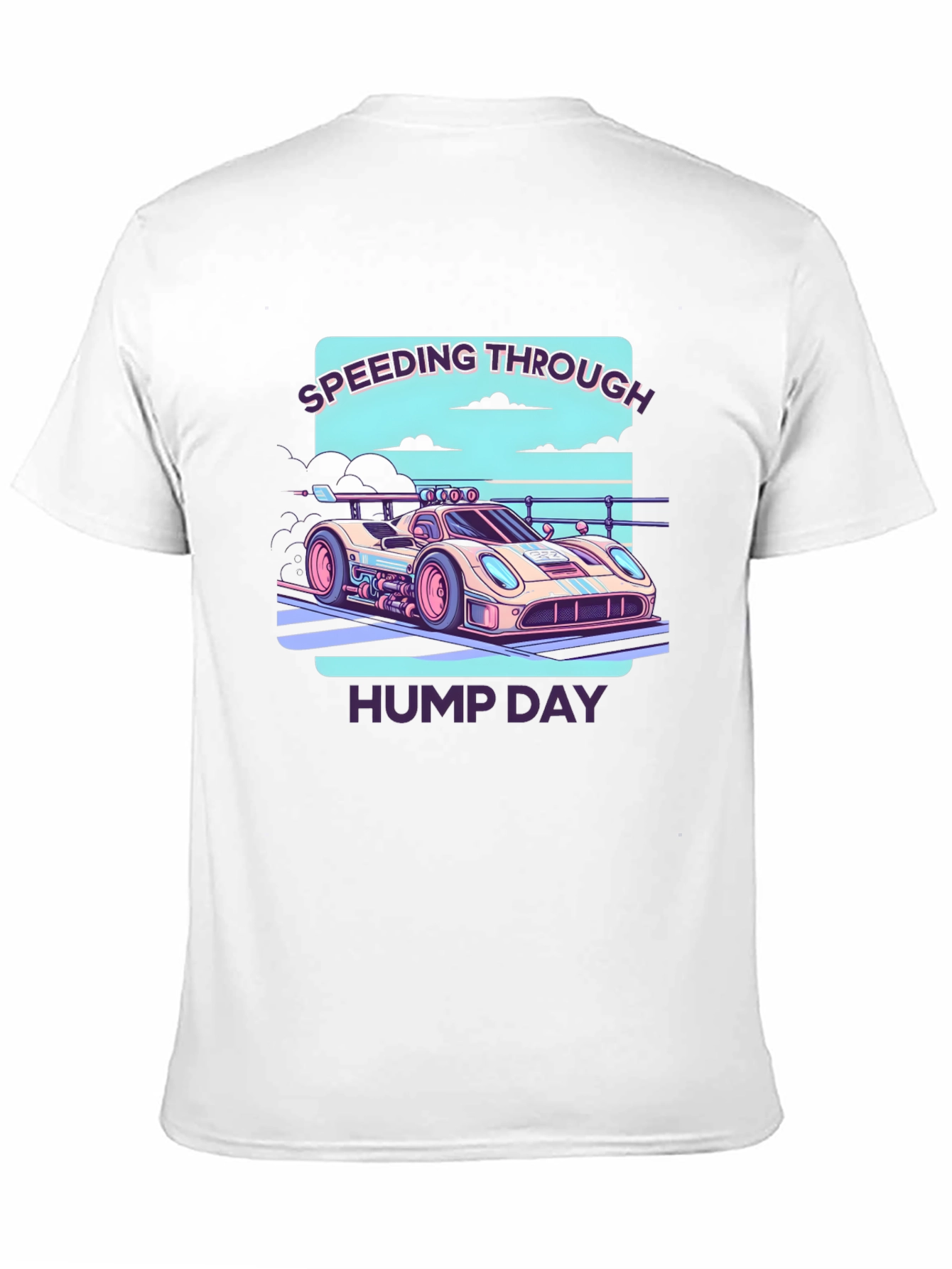 Speeding Through Hump Day Graphic Tee
