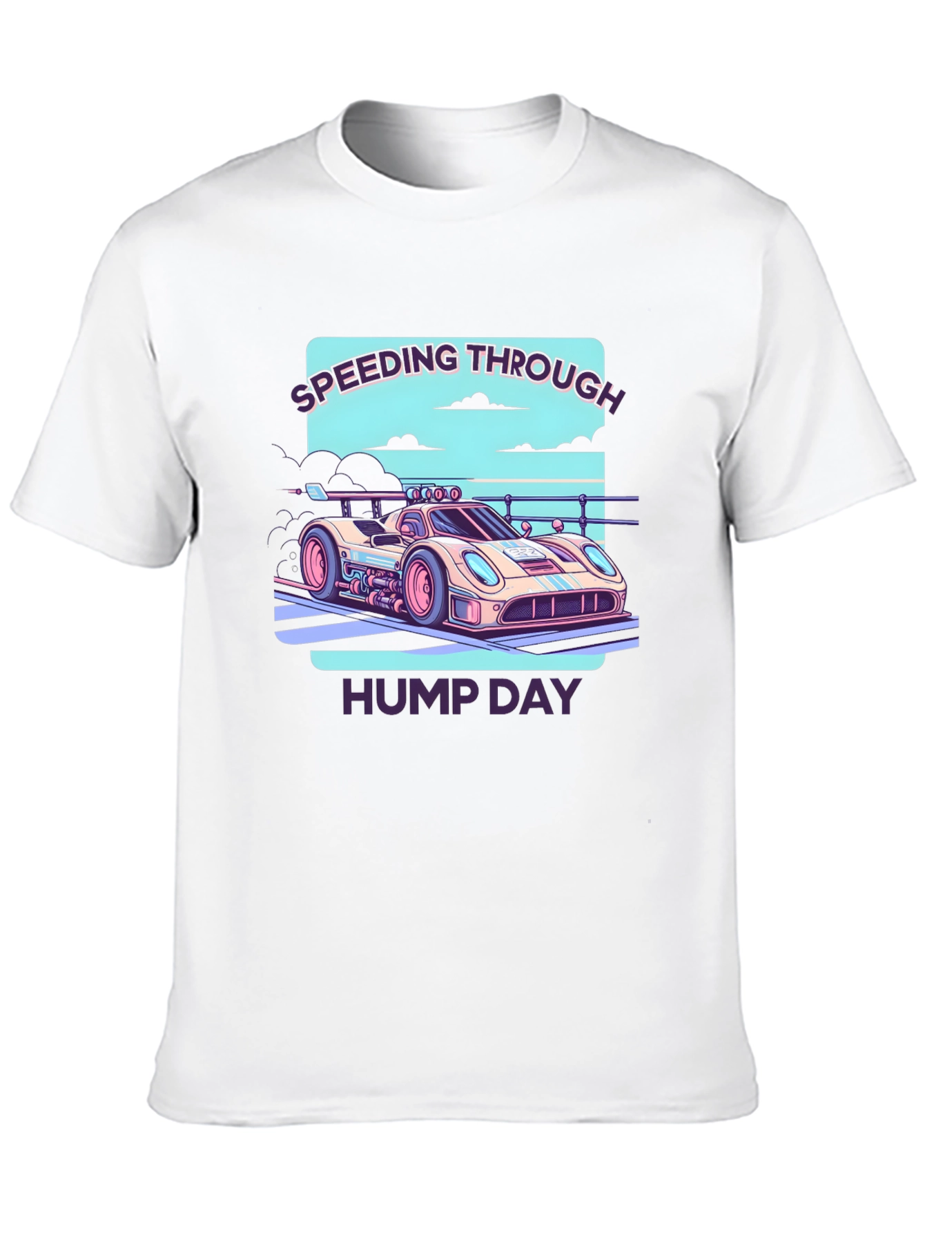 Speeding Through Hump Day Graphic Tee
