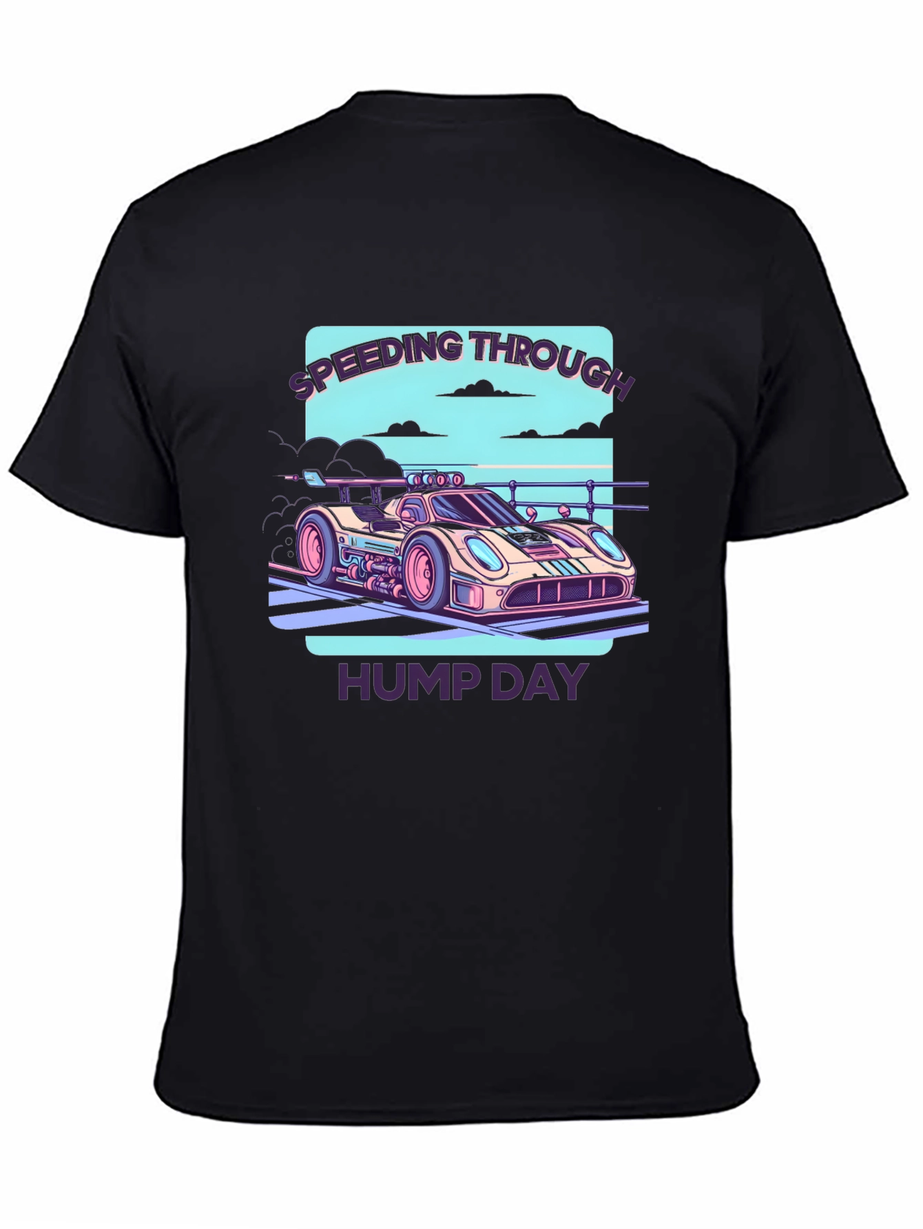 Speeding Through Hump Day Graphic Tee