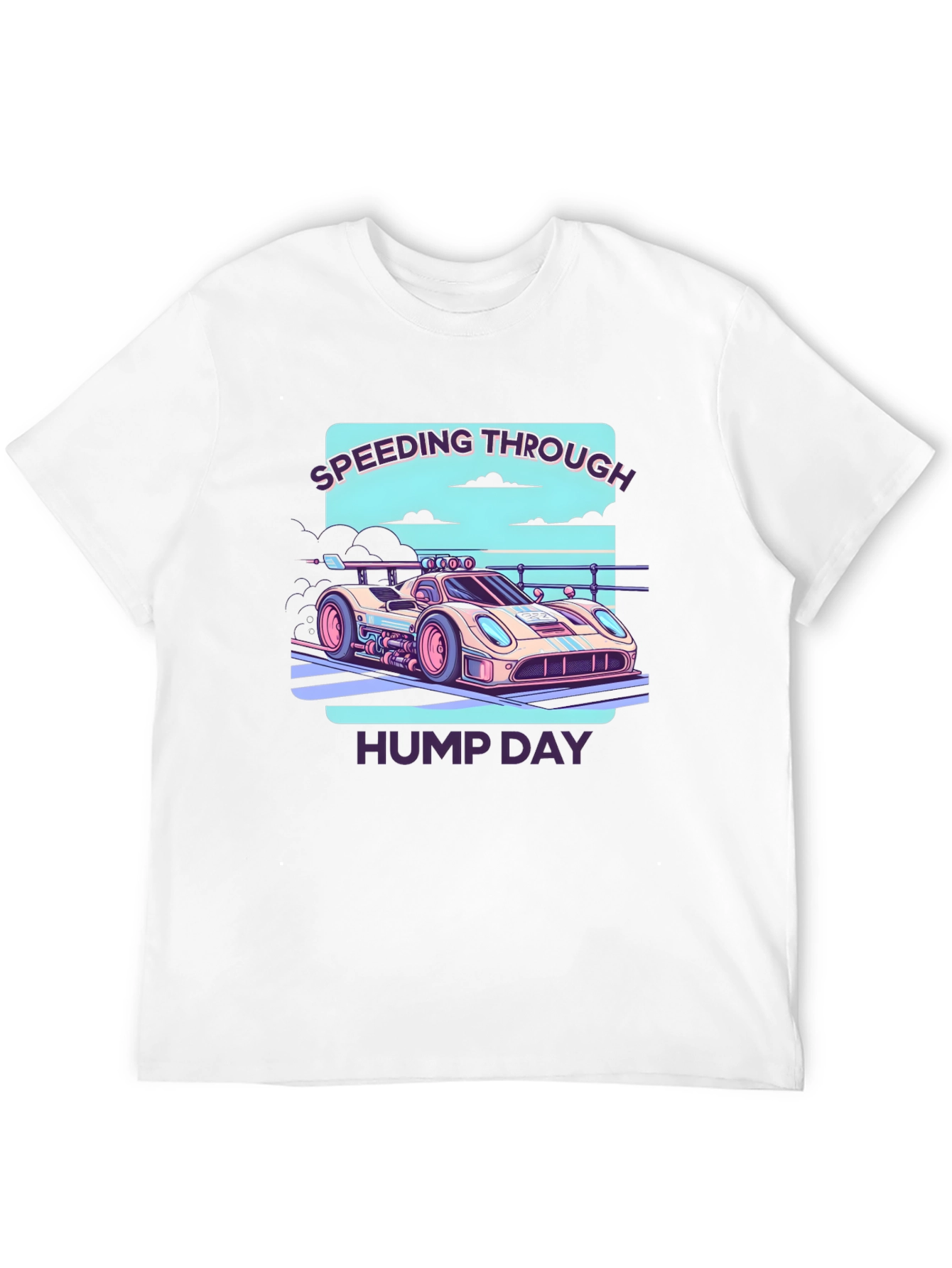 Speeding Through Hump Day Graphic Tee