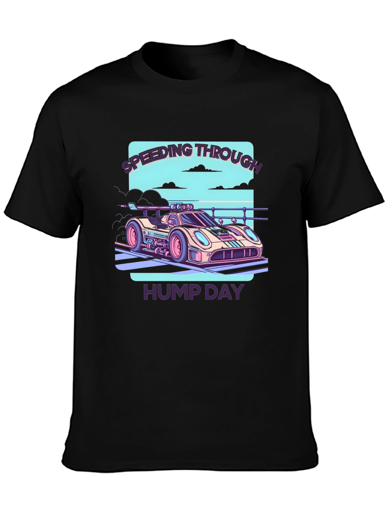 Speeding Through Hump Day Graphic Tee