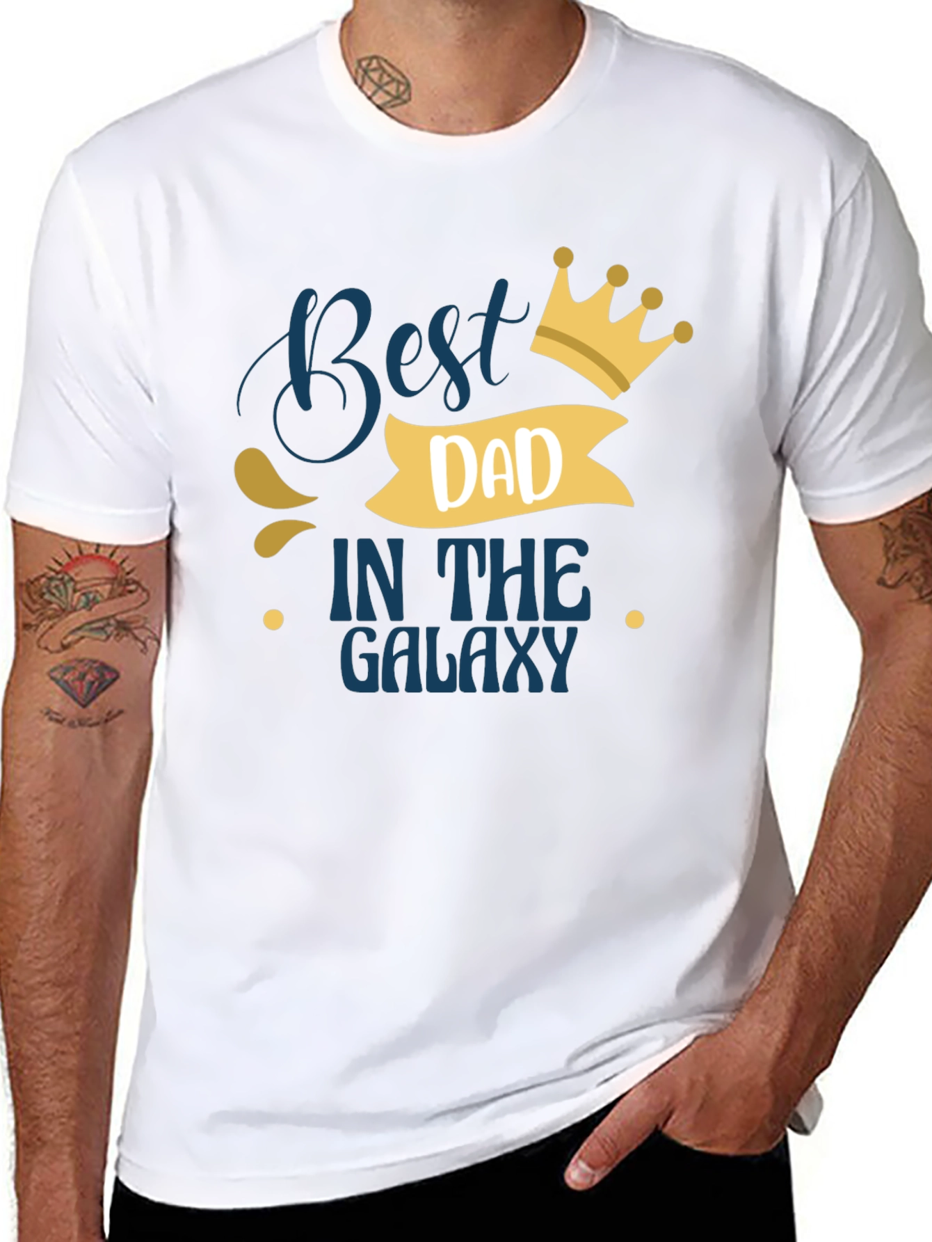 Best Dad in the Galaxy T-Shirt