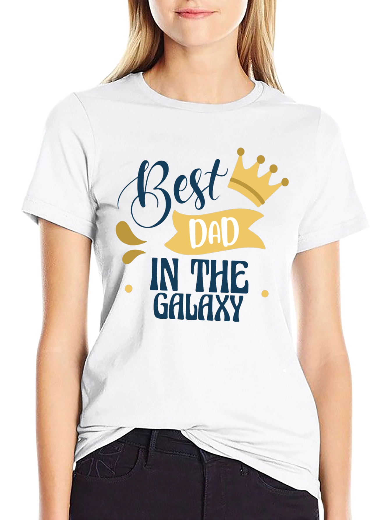 Best Dad in the Galaxy T-Shirt
