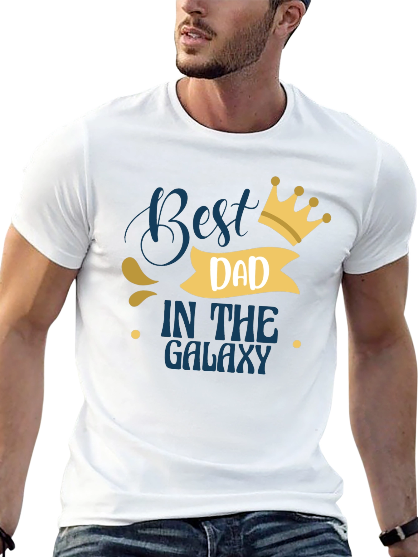 Best Dad in the Galaxy T-Shirt