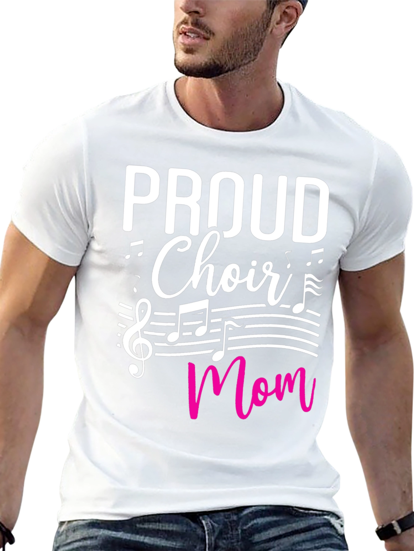 Proud Choir Mom T-Shirt - Music Lover Tee