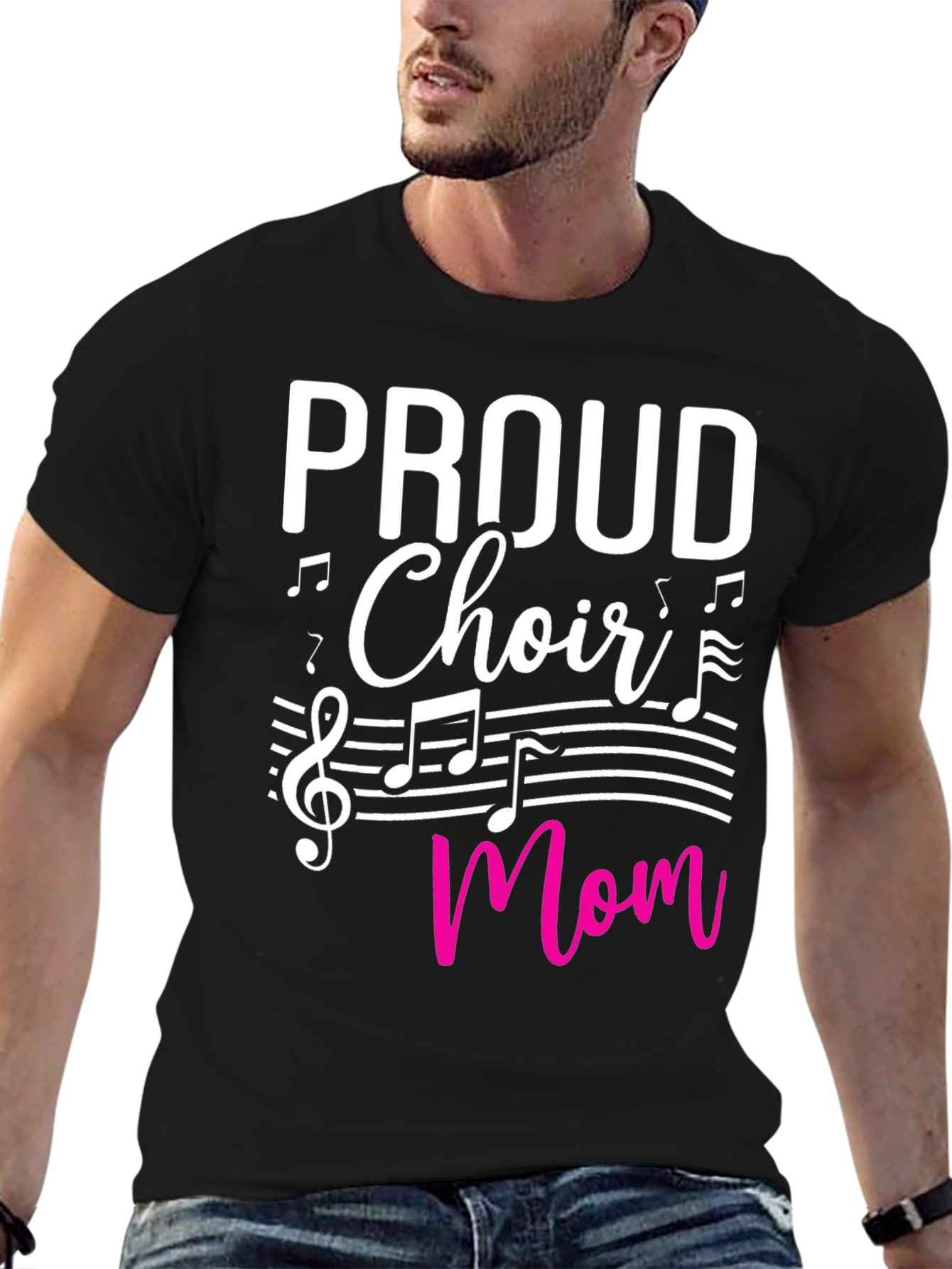 Proud Choir Mom T-Shirt - Music Lover Tee