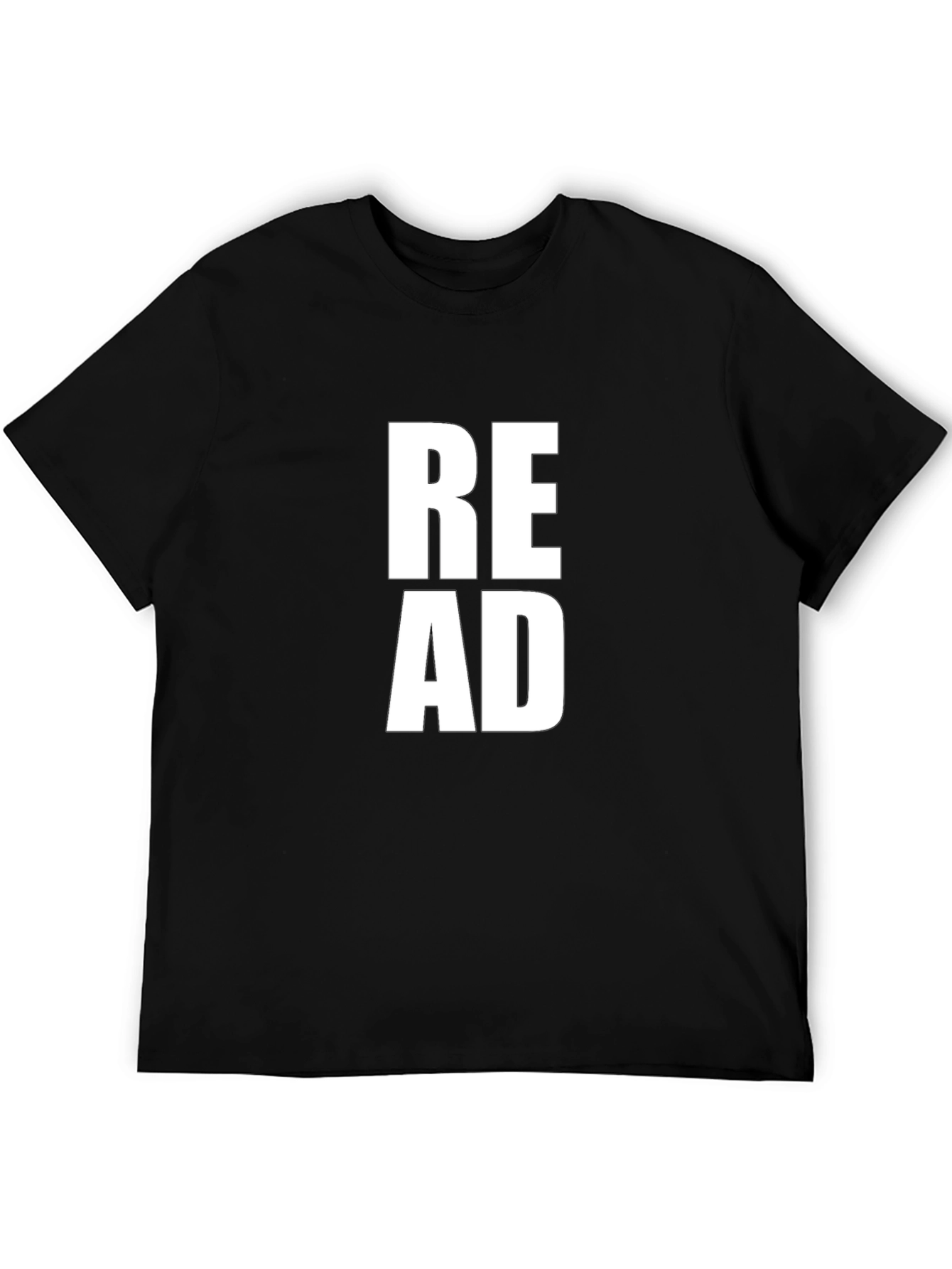 Read Graphic T-Shirt - Black Cotton Tee